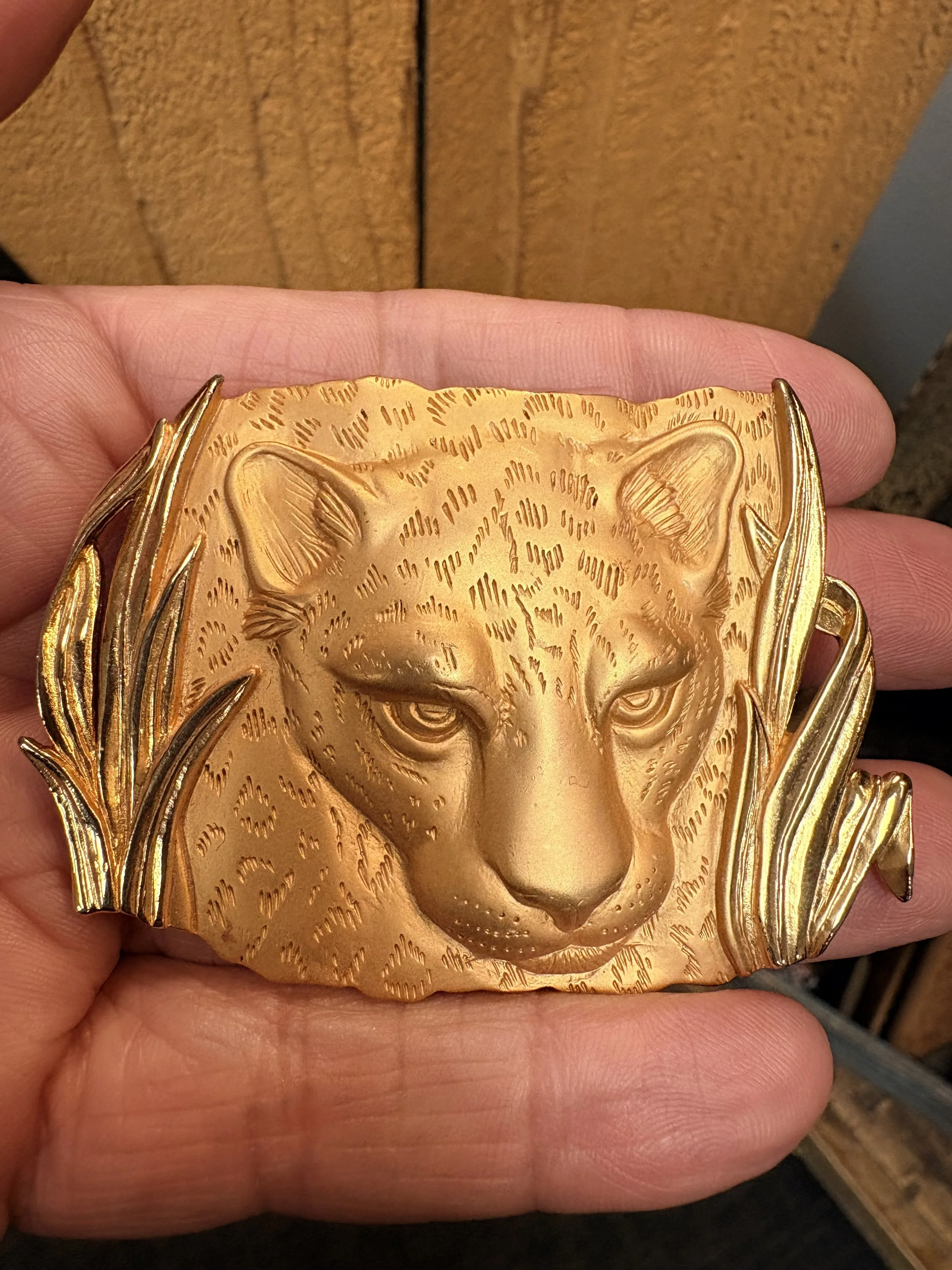 Vintage Parklane Gold Leopard #2