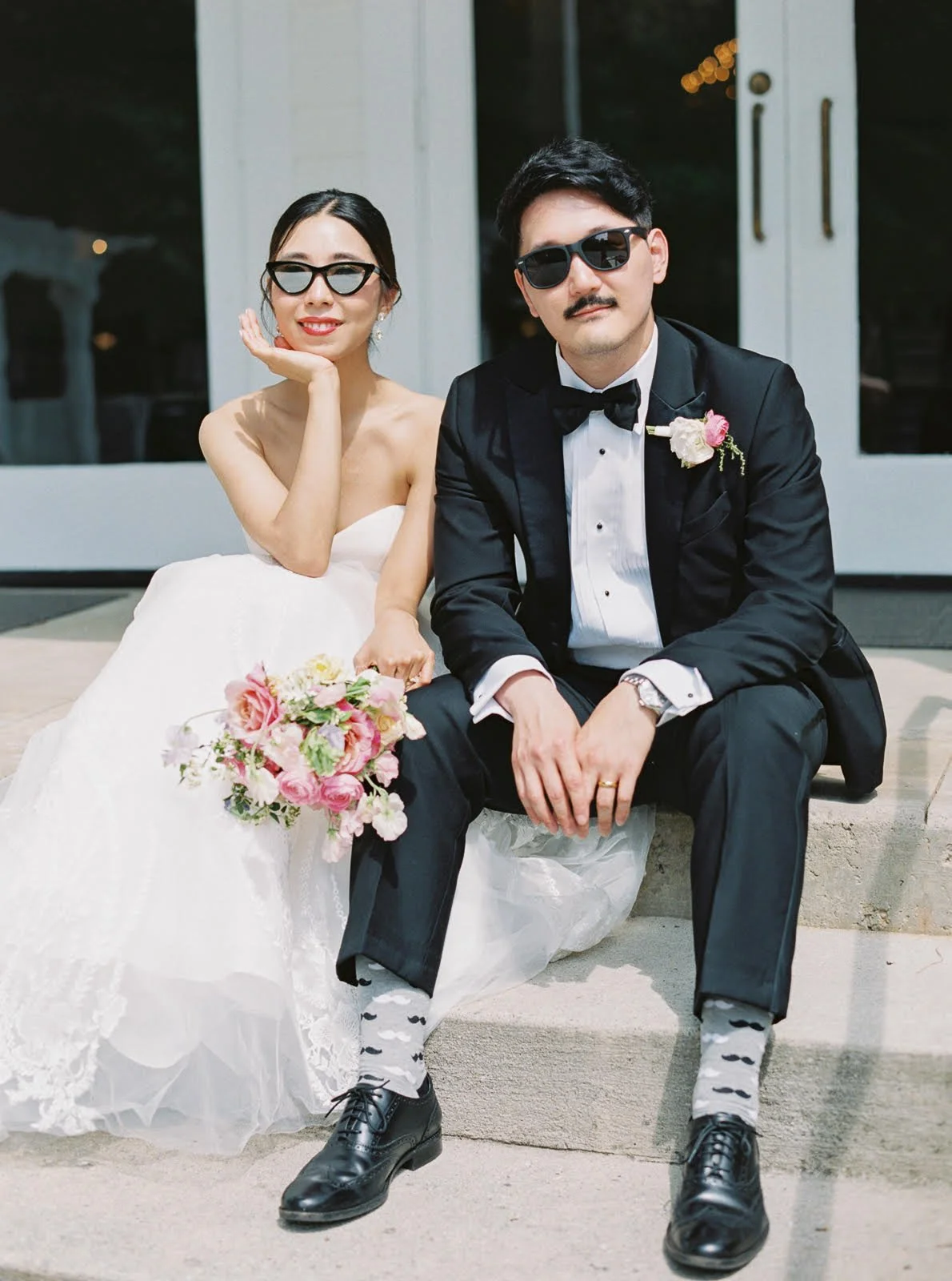 christina + david