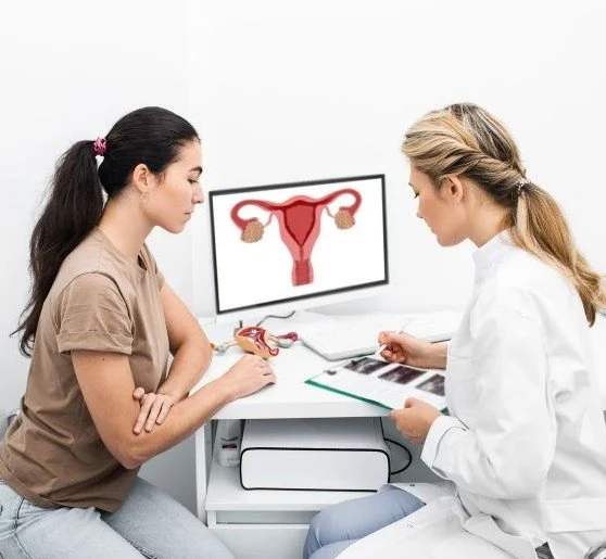 Pelvic floor physiotherapy assessment using biofeedback to evaluate muscle coordination, relaxation, and function related to sexual health.