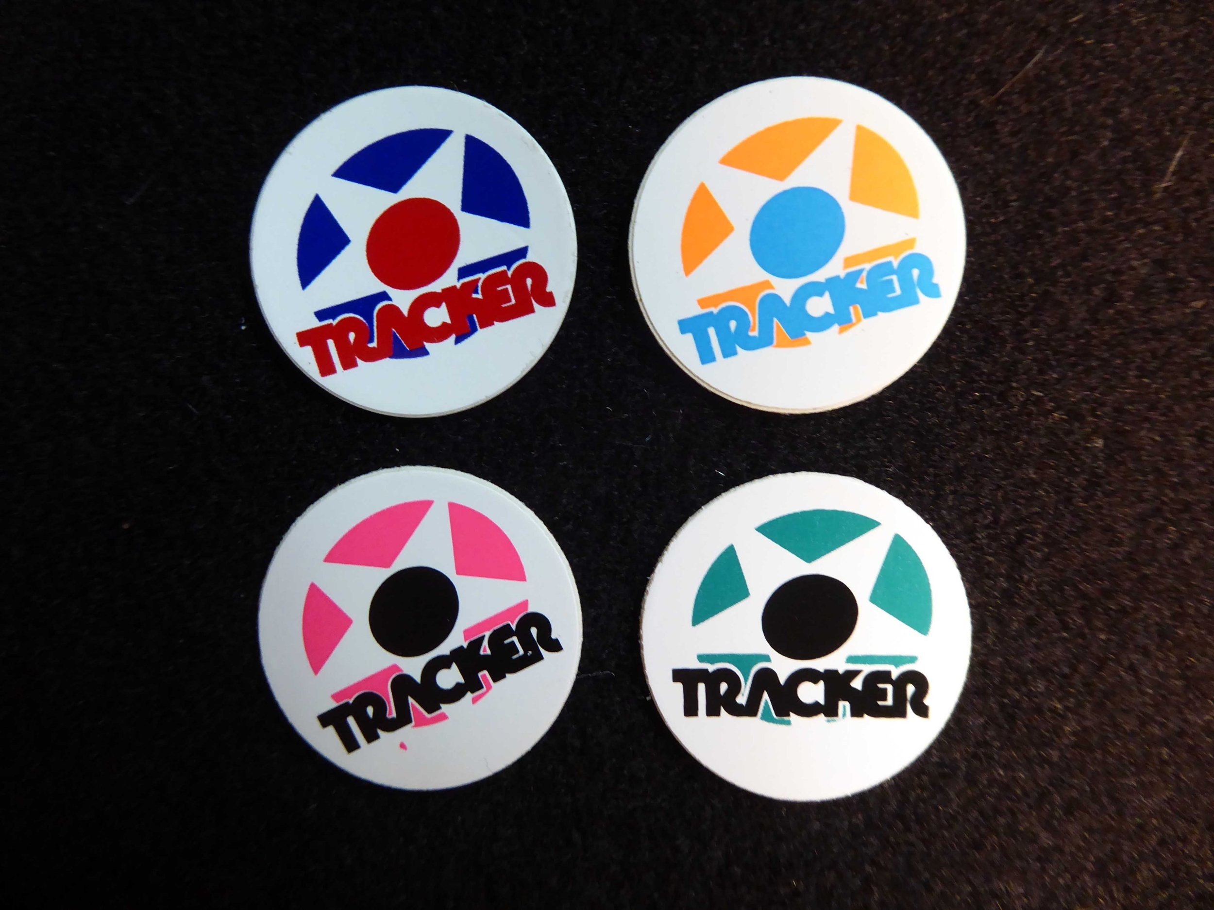 Vintage 1″ Circle Star Stickers