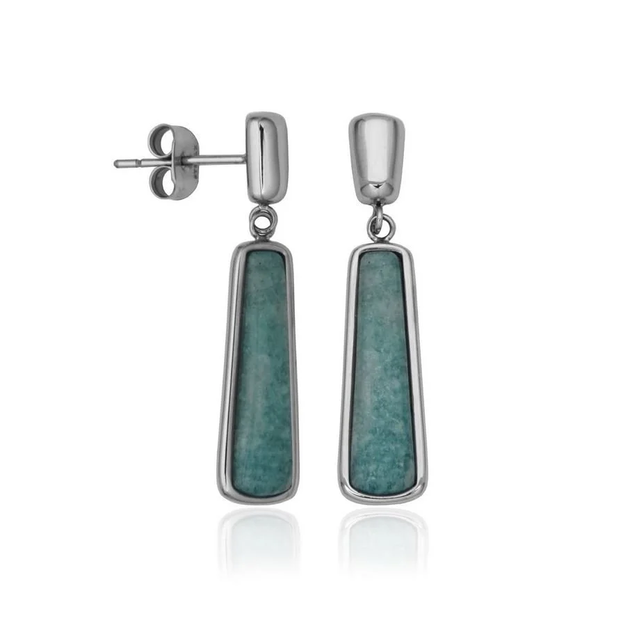 Amazonite  Drop Earrings