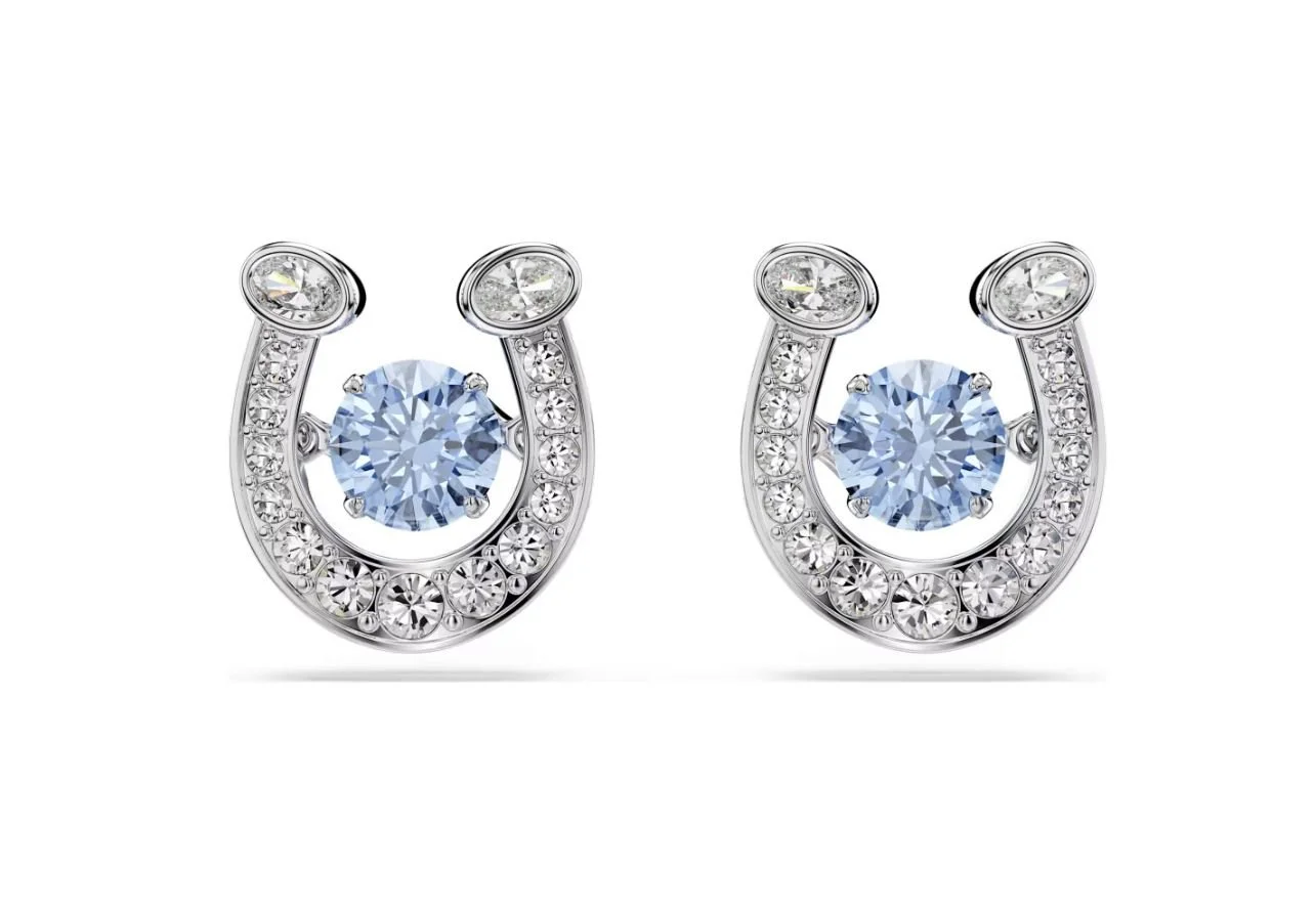 Symbolica horseshoe stud earrings