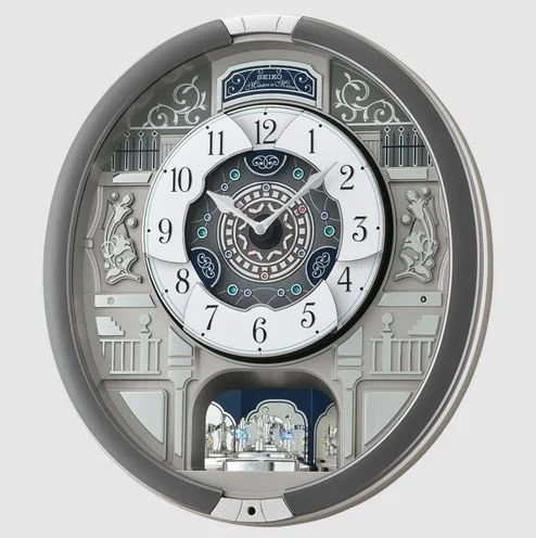 Seiko Grey Melody Wall Clock