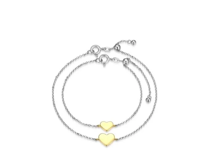 Reign Mommy & Me Heart bracelets