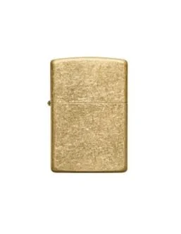ZIPPO LIGHTER Tumbled Brass