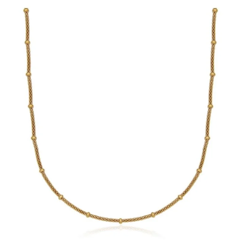 Bead Mech Chain Necklace