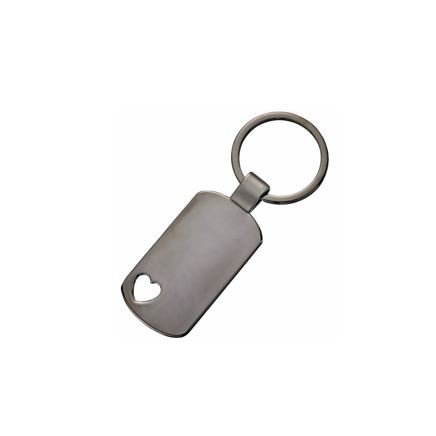 ALPINE Engravable Key Chain Small Heart