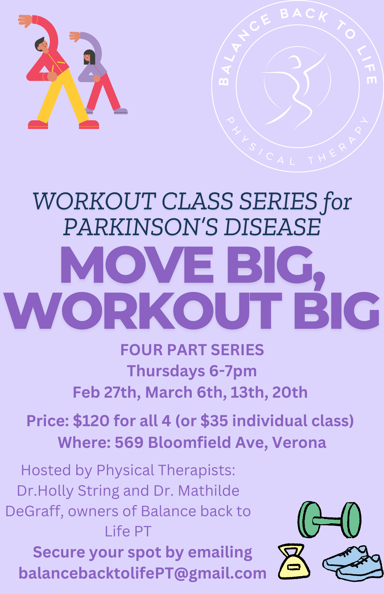 Parkinson's WORKOUT CLASS: MOVE BIG