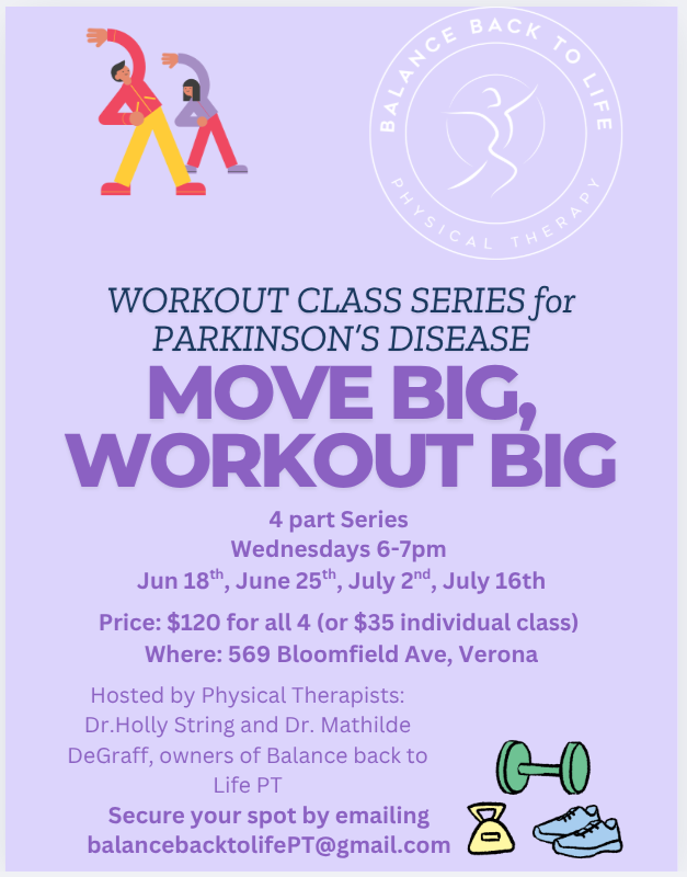 Parkinson's WORKOUT CLASS: MOVE BIG