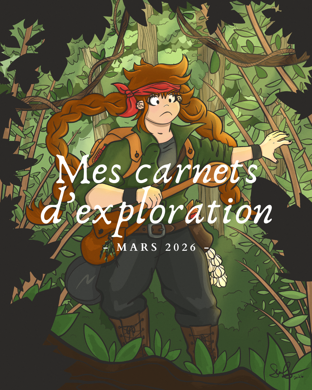 Mes Carnets d’exploration - Mars 2026