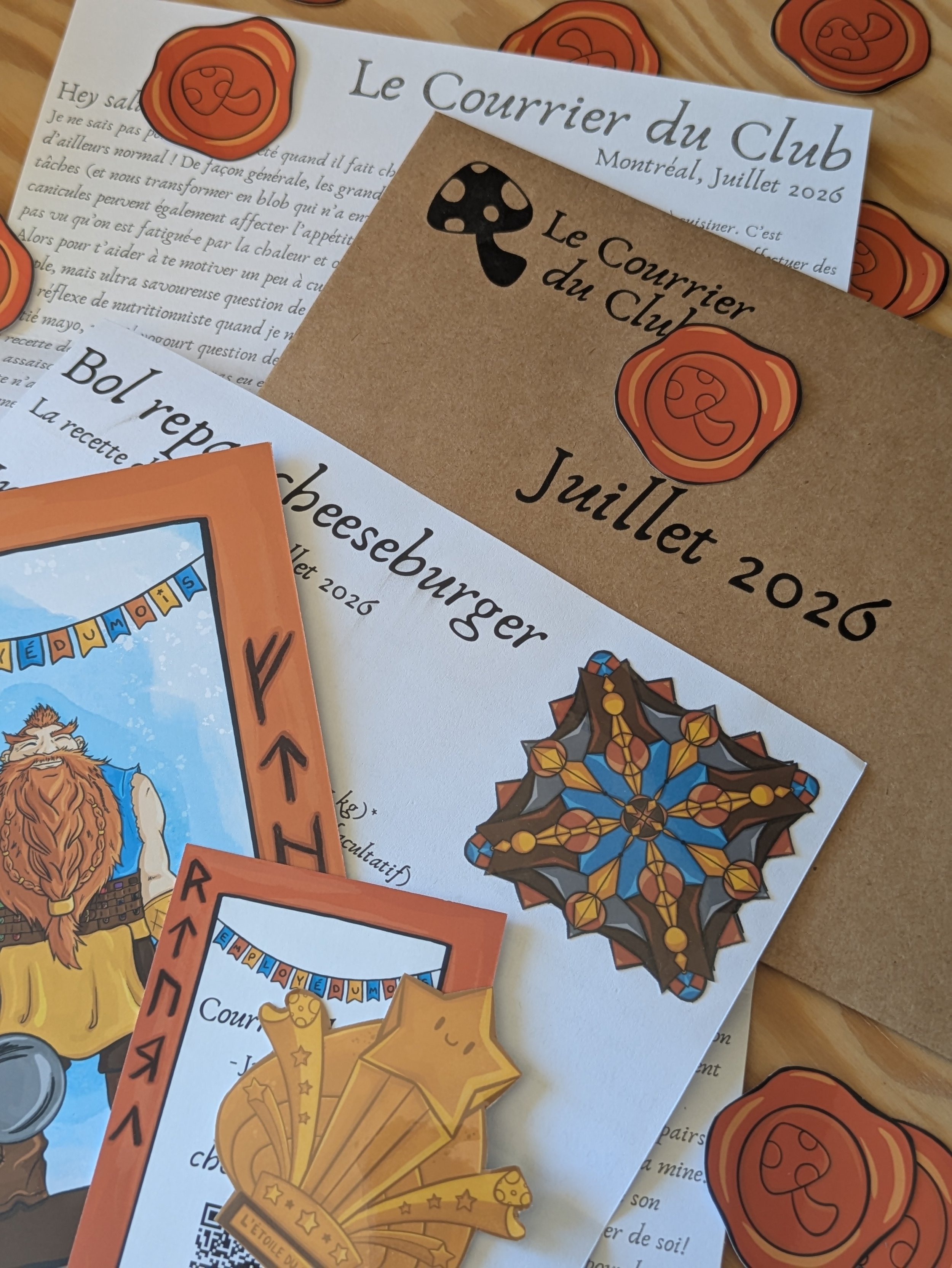 Anthologie du Courrier du Club | Juillet 2026 - Gremli