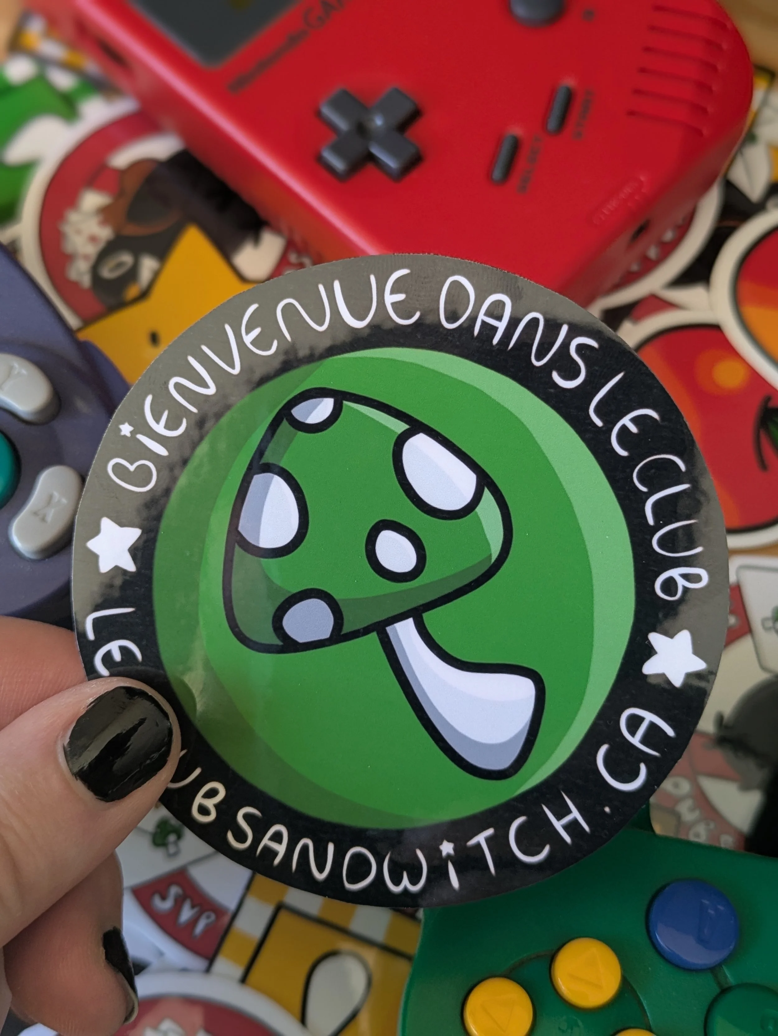 Autocollant Bienvenue dans le Club !