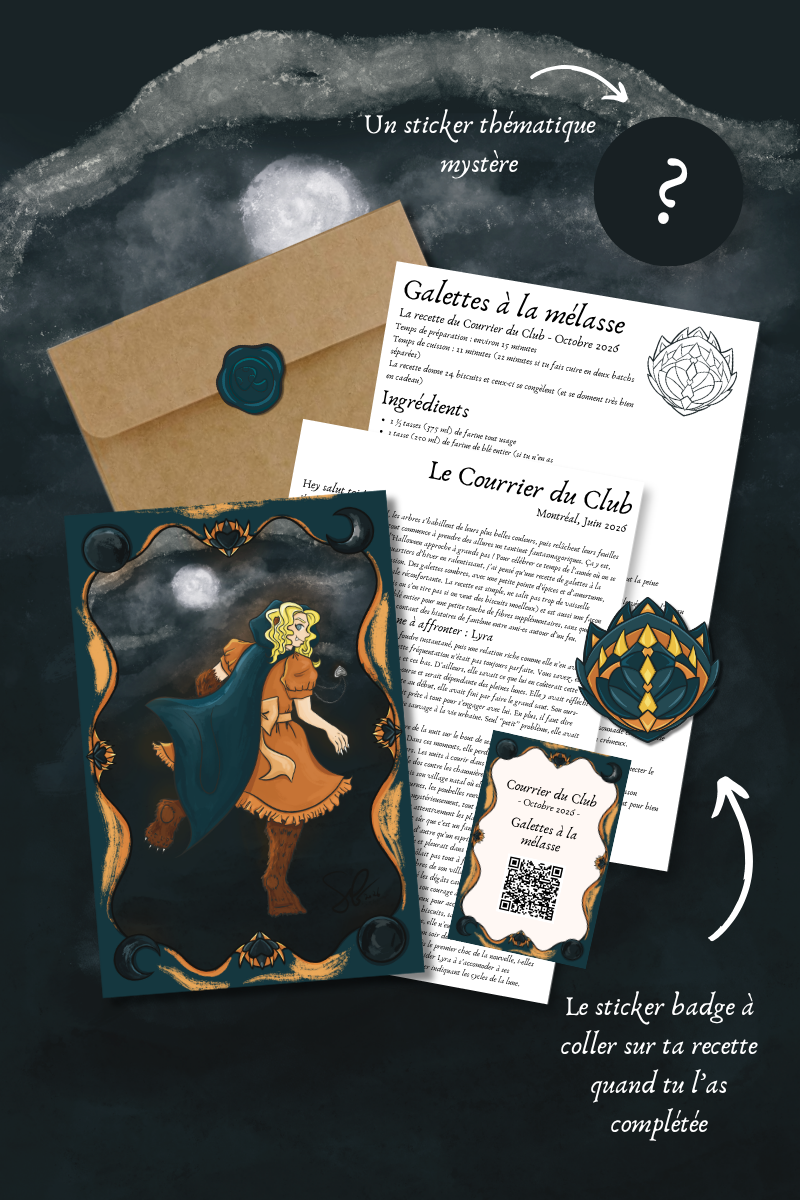 L'abonnement au Courrier du Club, le sandwich avec frites et salade