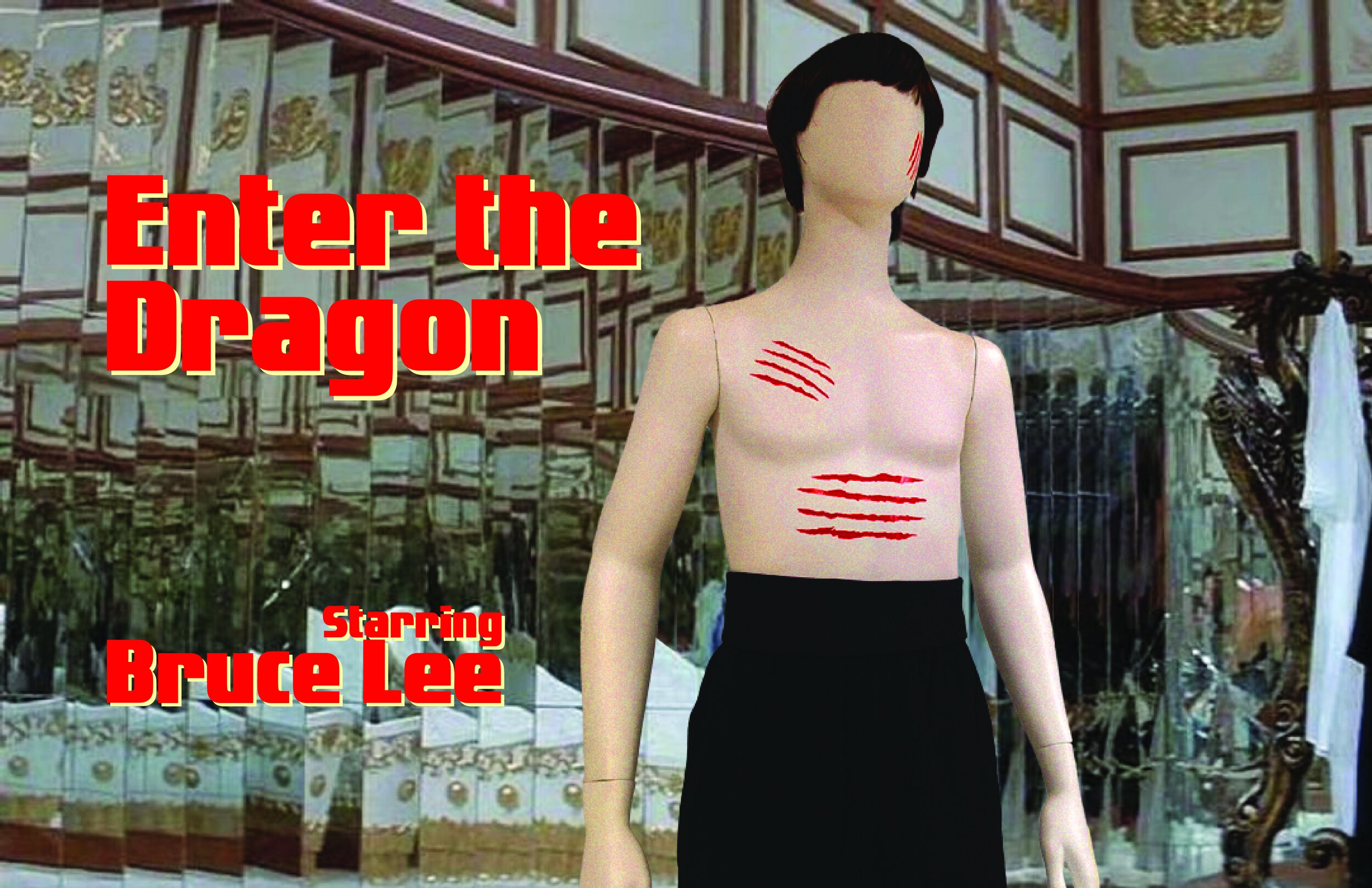 Bruce Lee Mannequin
