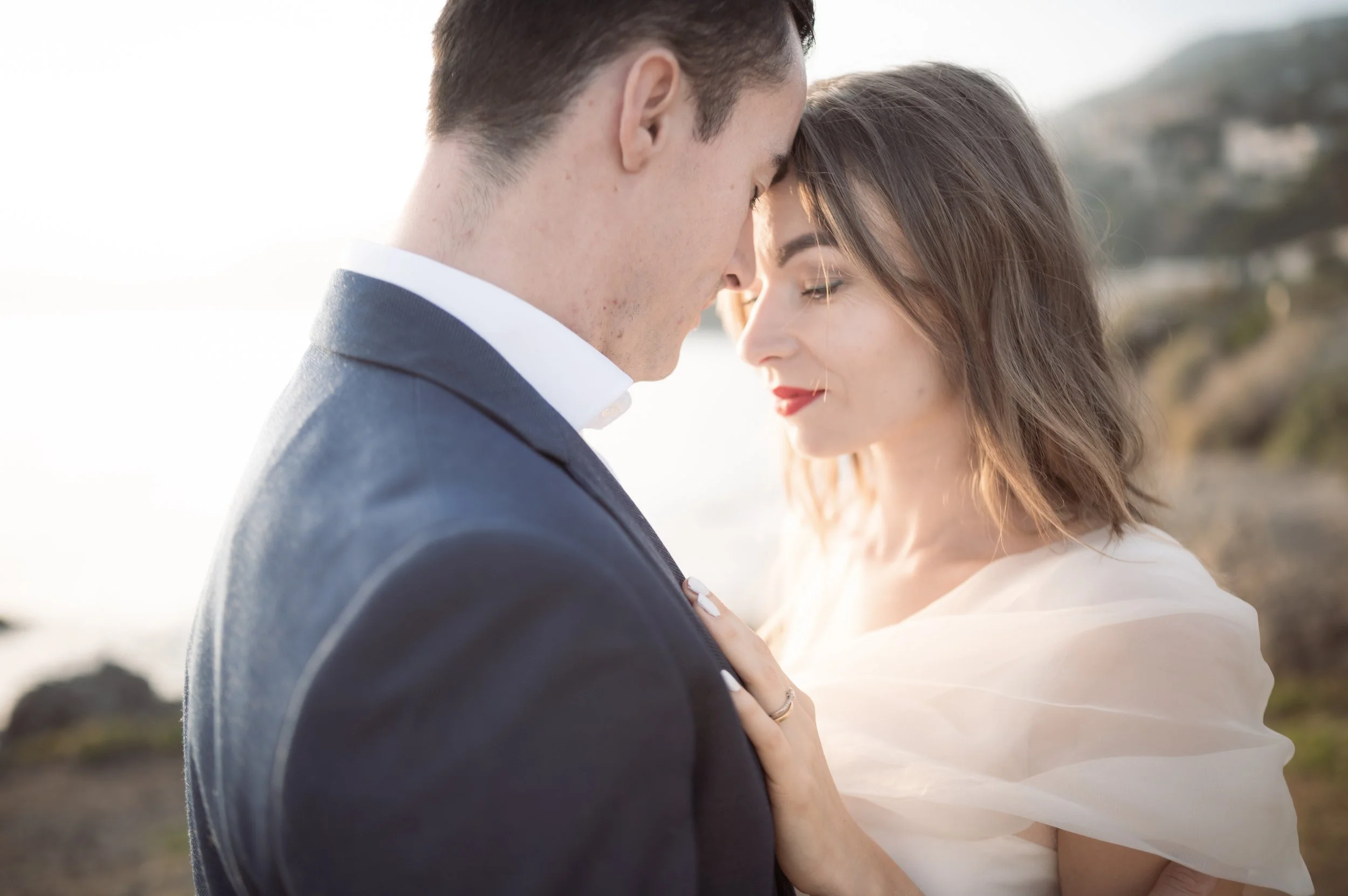 Lea Bias Cut Wedding Dress — Gold Leaf Brides