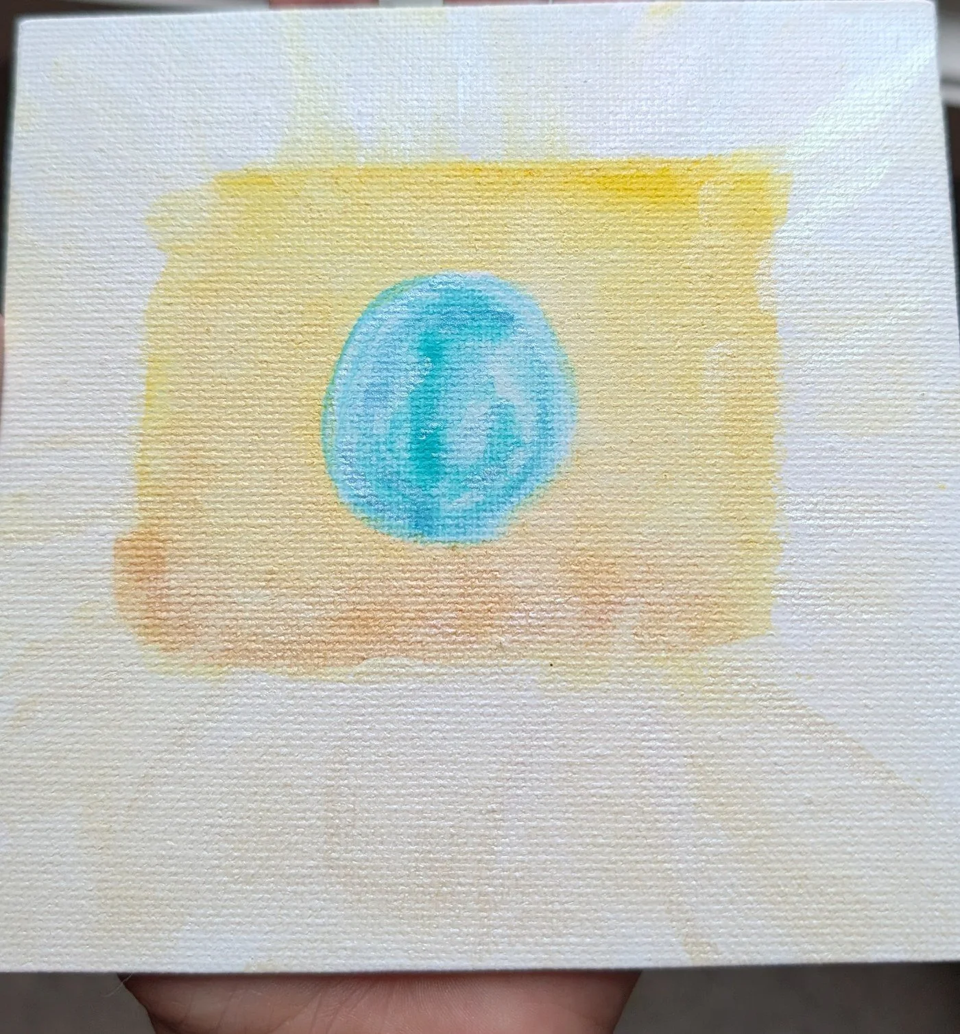 Courtney's aura painting