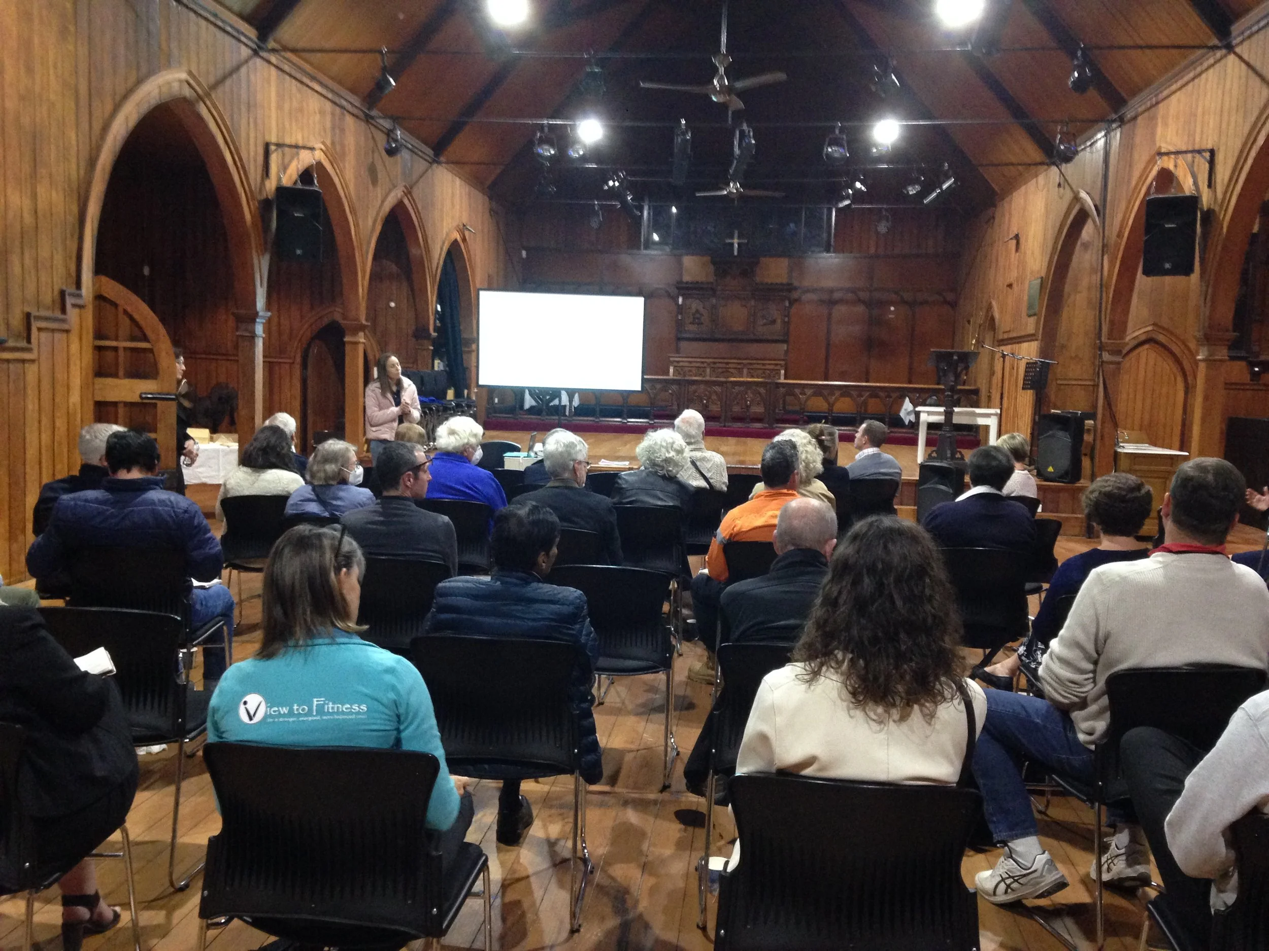 Community talk set up.JPG