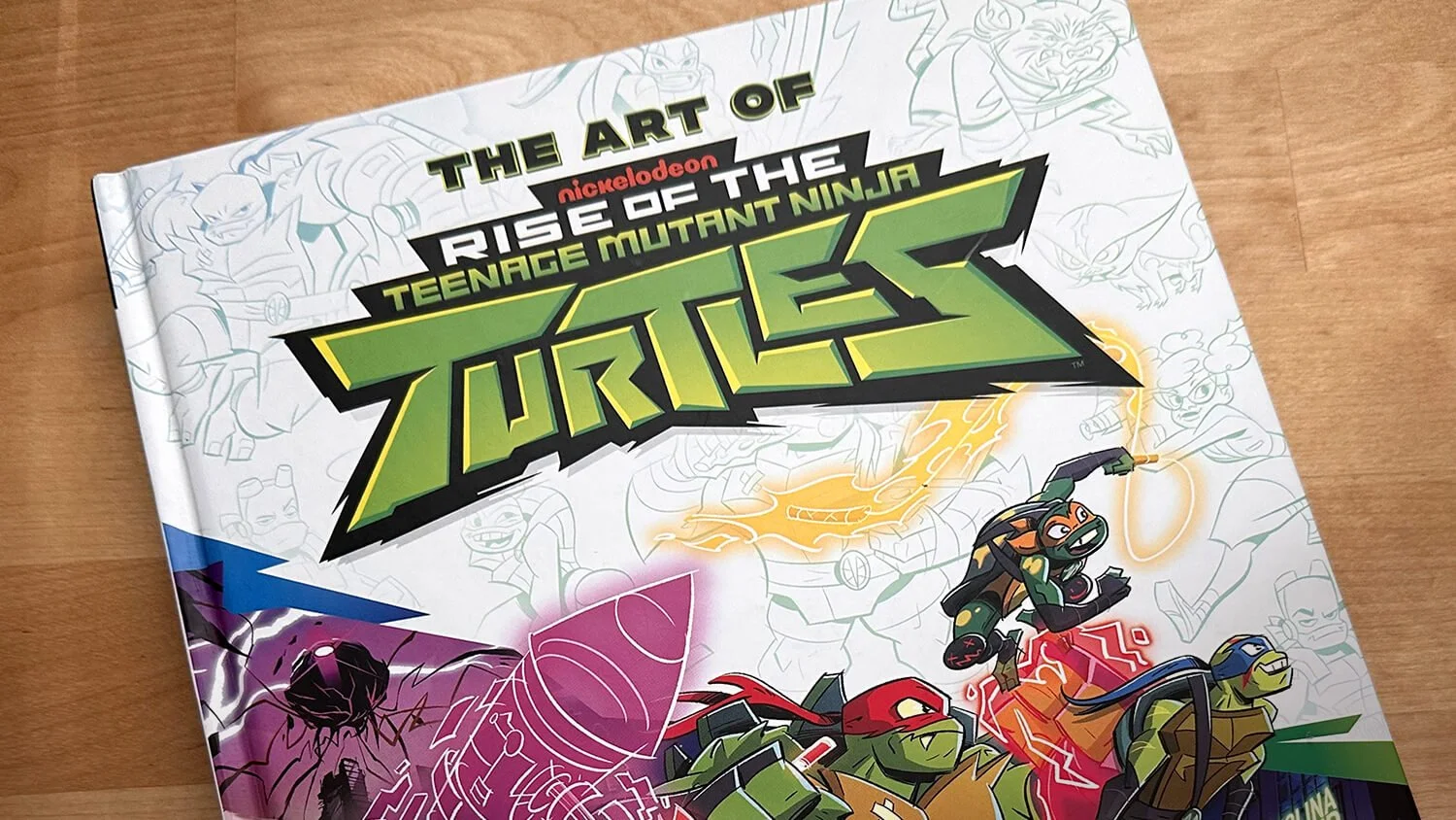 New Art Book Alert: The Art Of Rise Of The TMNT
