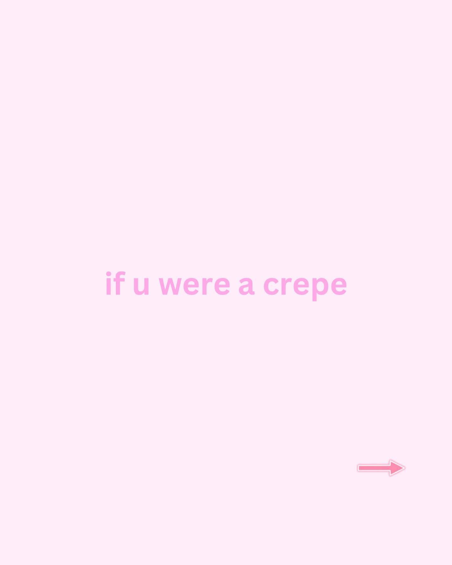 best answer wins a free crepe