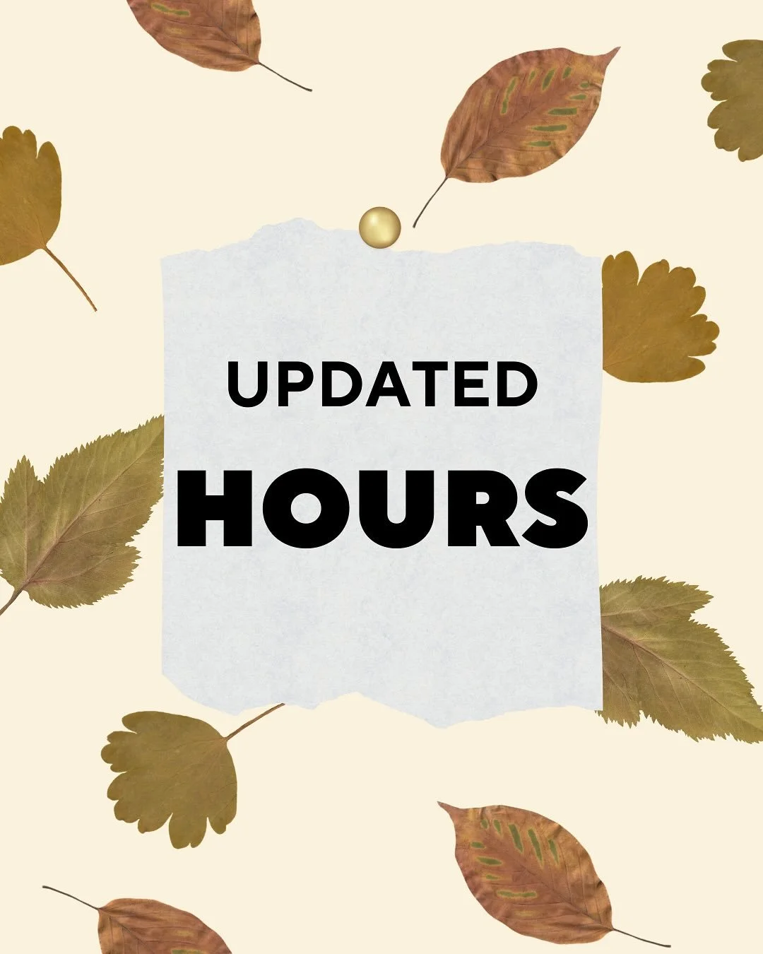 ‼️Updated hours‼️

Taking a little R&amp;R this weekend so we can better serve you during Jim Thorpe&rsquo;s favorite season - FALL! We&rsquo;ll see you Thursday-Monday through the entire month of October for all sorts of cozy pumpkin goodness 🎃☕️🍁