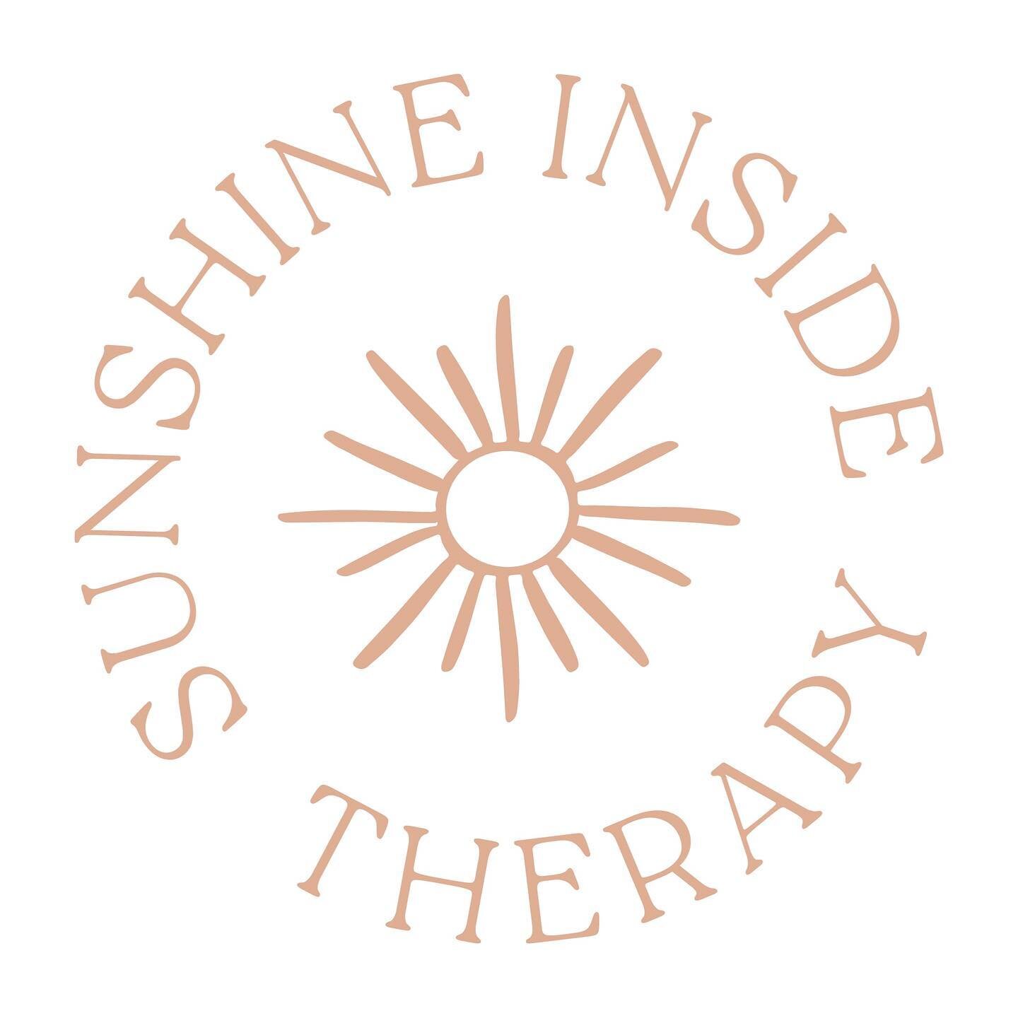 Here we go~ first post! Welcome + so glad you are here! A little bit about the name, &ldquo;Sunshine Inside Therapy&rdquo;.The idea is after therapy this is how you will feel, or at least a whole lot lighter and brighter! Imagine optimism, hope, heal