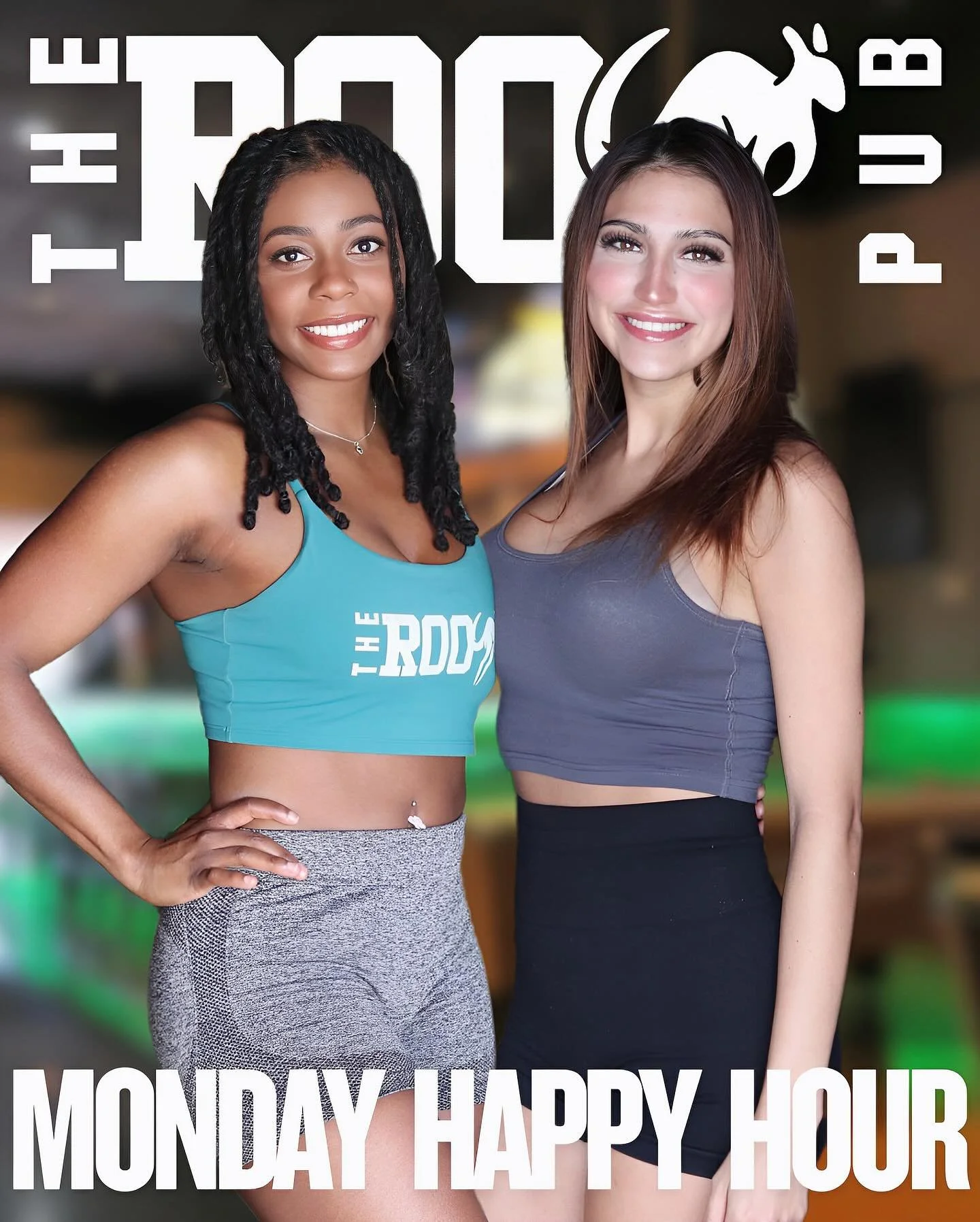🍻 Happy Hour Monday at The Roo Pub! 🍻

Kick off the week with Nevan and Mikayla behind the bar serving up your favorite drinks for Happy Hour! Then stick around for Monday Night Football &mdash; cold beer, big screens, and all the game-day energy y