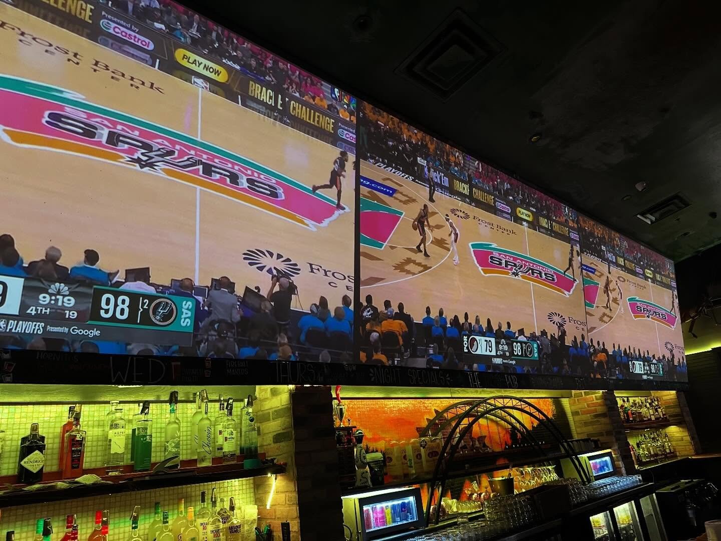 Game 5. This is where you wanna be. 🔥
Spurs vs Trail Blazers &mdash; Round 1
🏀 Tomorrow

Cold drinks, big screens, and a crowd riding every play.

We&rsquo;re calling it&hellip; Spurs take it in Game 5 😤

#TheRooPub #GoSpursGo #NBAPLayoffs
