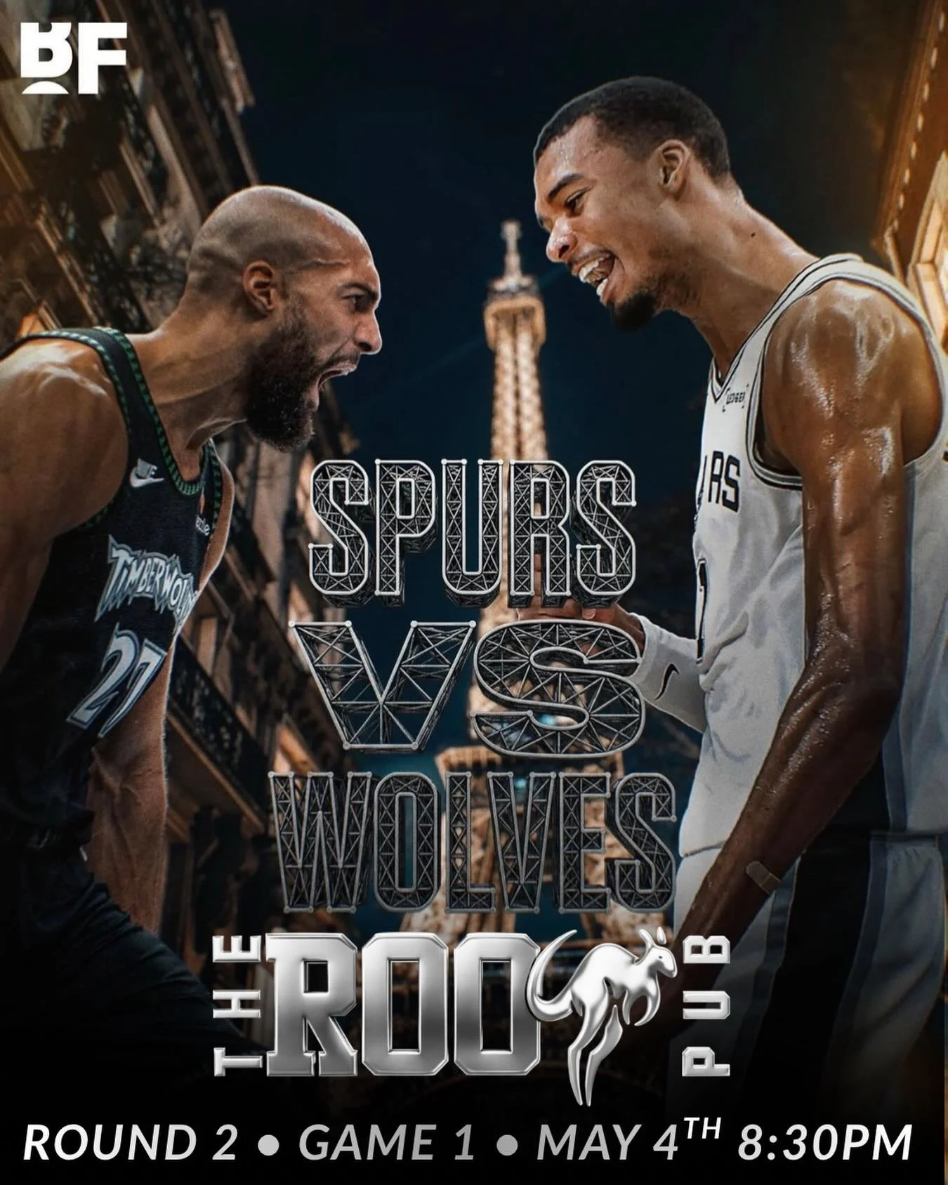 SPURS GAME DAY 🏀🔥

Of course we&rsquo;ve got the Spurs on tonight&hellip; where else would you be?

We WILL have the game on
We ARE your Spurs Watch Party Headquarters

Round 2 &bull; Game 1
Tip-off at 8:30PM

Pull up early, grab a drink, and get l