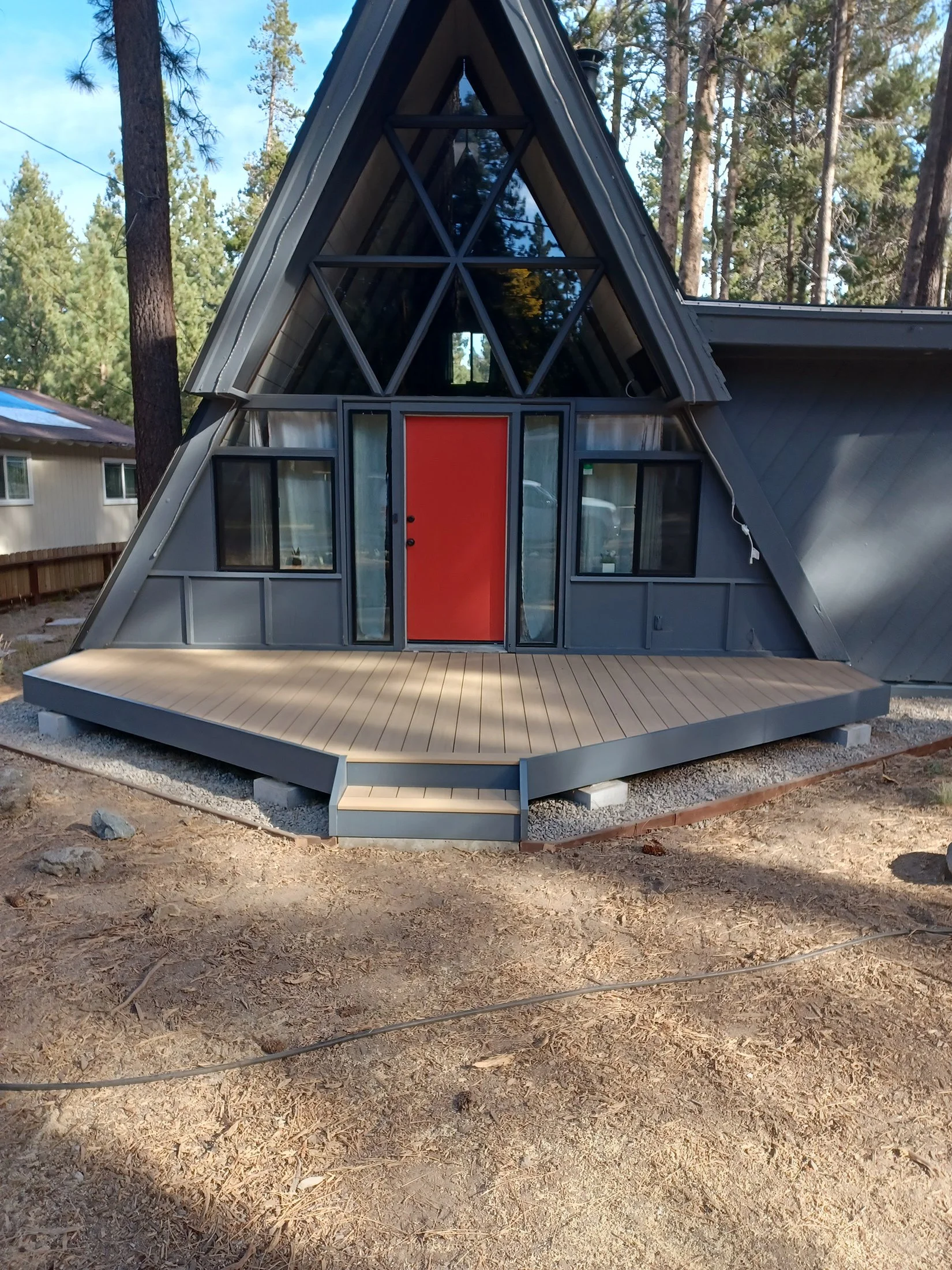 Ground Floor Deck for Second Home on Anita