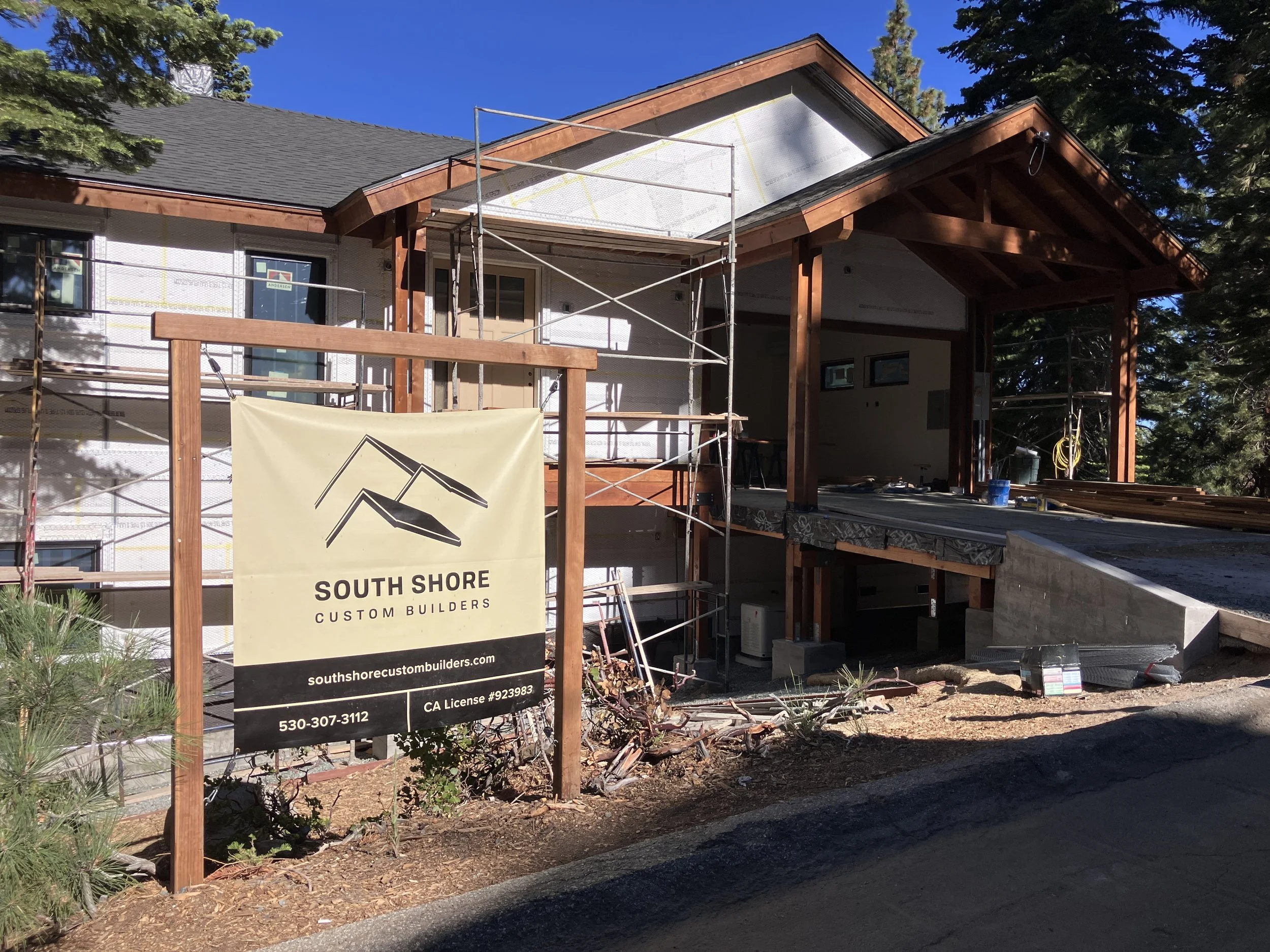 The House on Apalachee Takes Shape