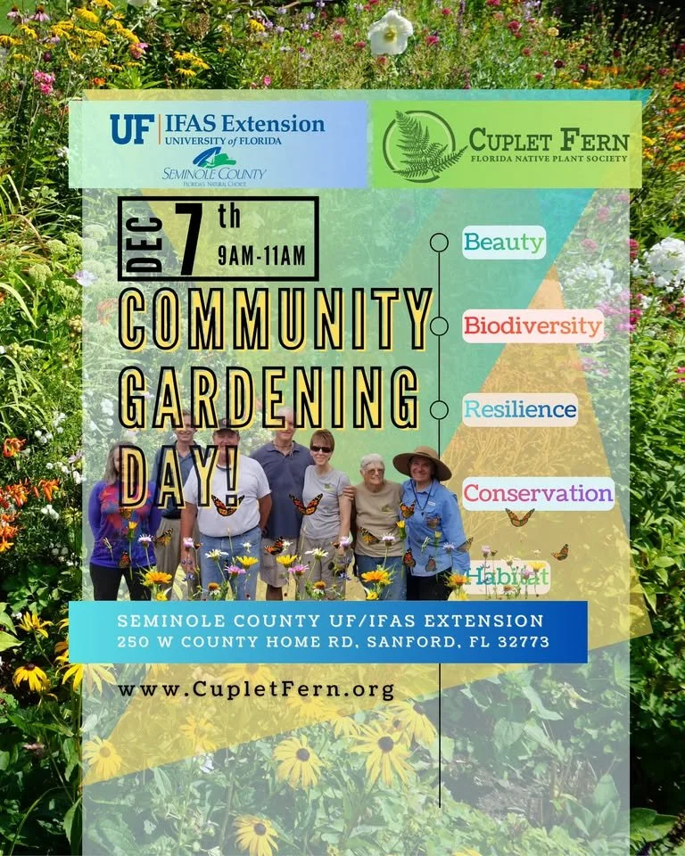 Native Plant Garden Workday: Dig In! — Mon Dec 7, 2026, 9:00–11:00 AM