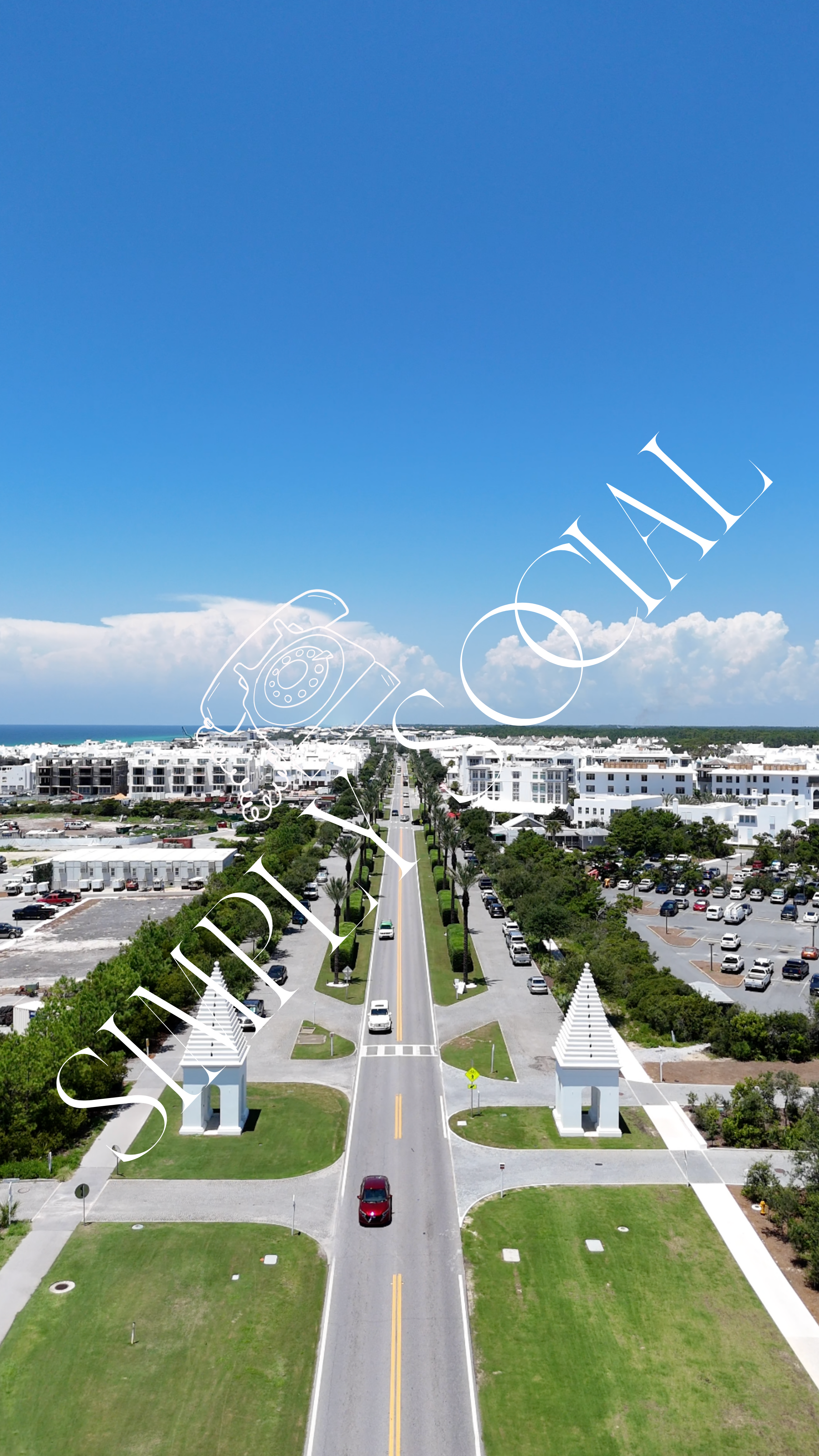 Alys Beach Along 30A Drone Video