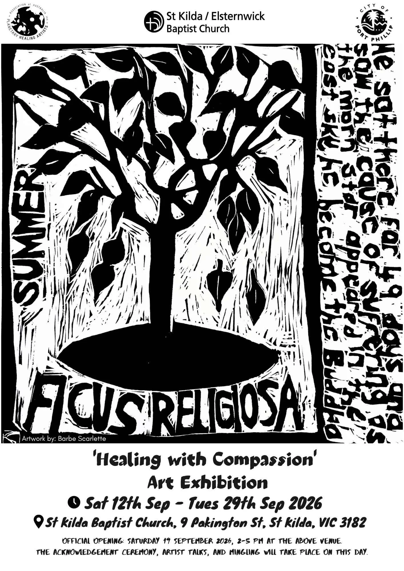 ‘Healing with Compassion’ art exhibition