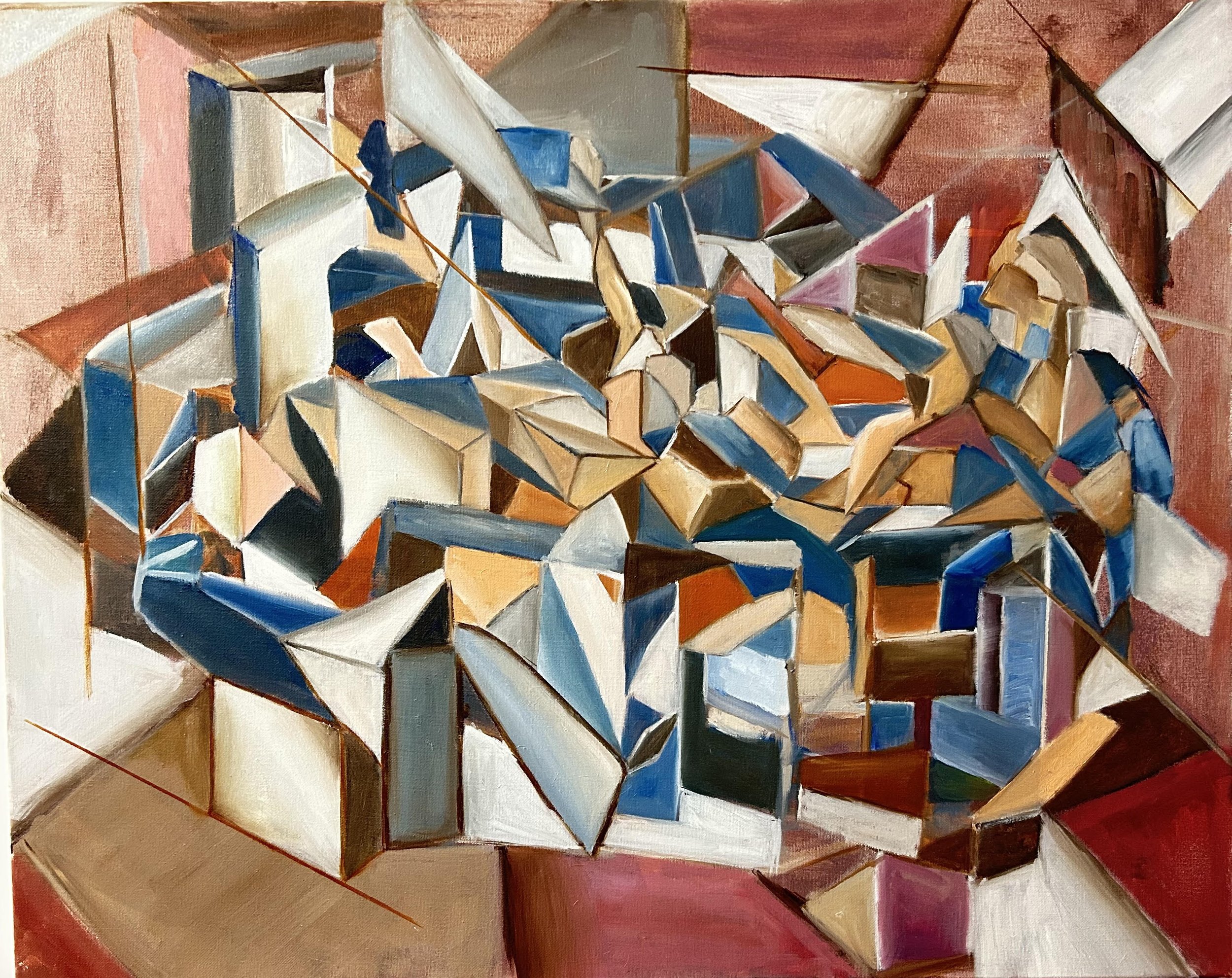   Weijin Zhang  Man on Sofa   