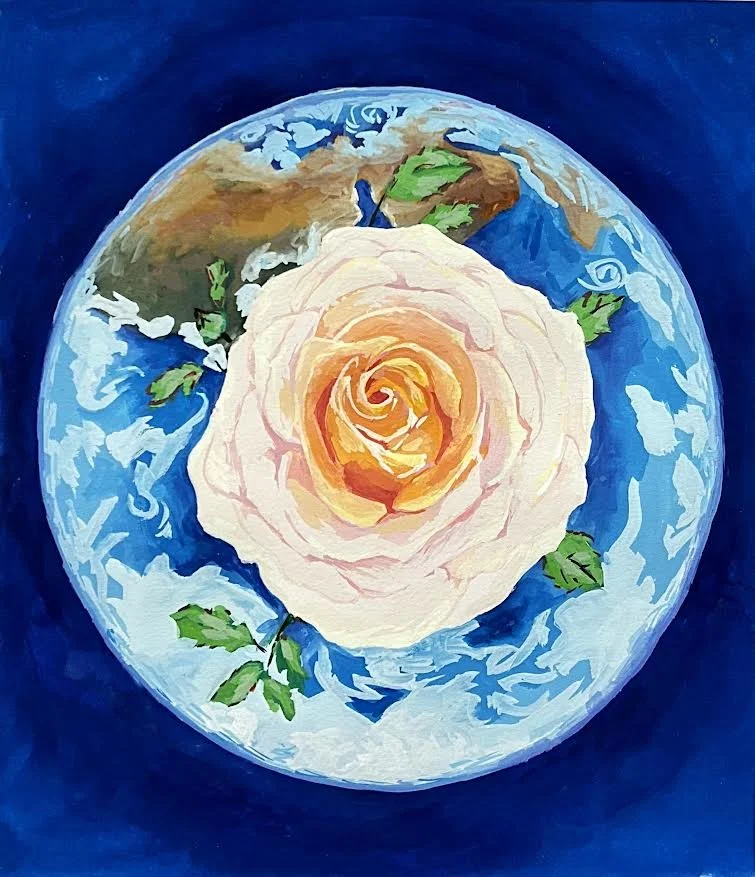   Mary Rogers  Connection with Heart and Mind (Rose)   