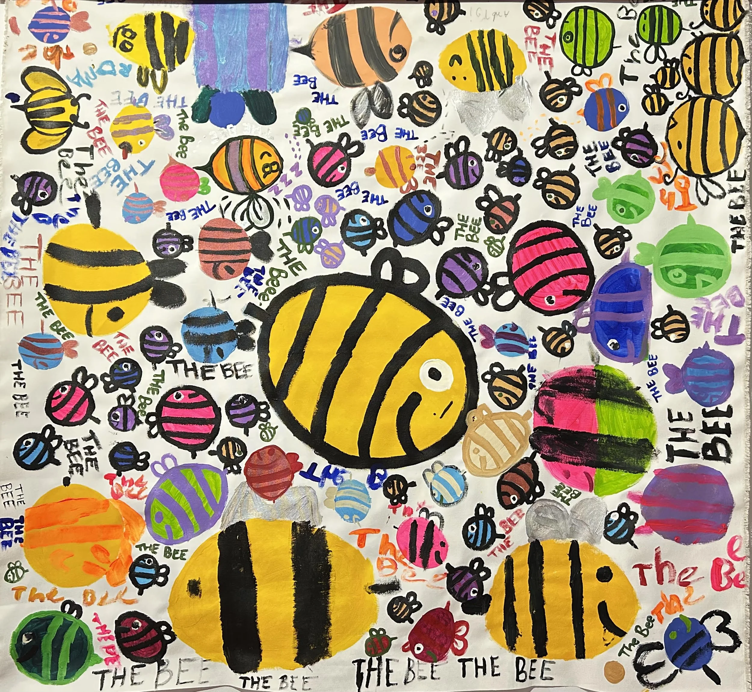   Community Artwork facilitated by Thelma Beeton  Healing the Community, No. 1   