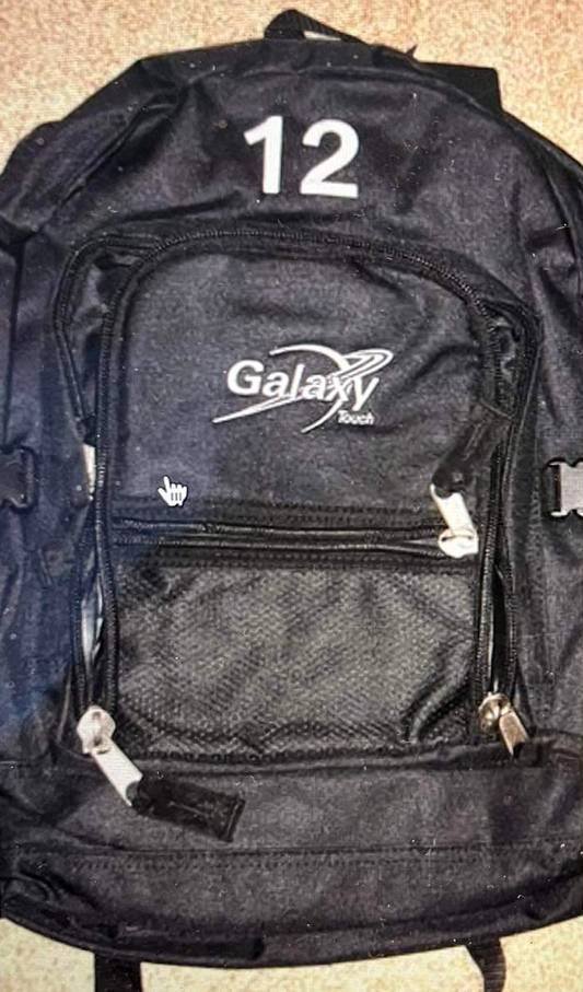 Galaxy Black Backpack