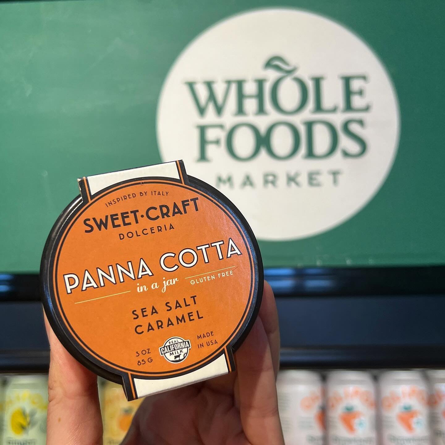 Spotted in the wild 😍 Sweet Craft deliciousness @wholefoods Irvine! Don&rsquo;t, worry, we remerchandised the jars we stocked up on #leaveitbetterthanyoufoundit 😏

#SweetCraftDolceria #DessertsInAJar #wholefoods