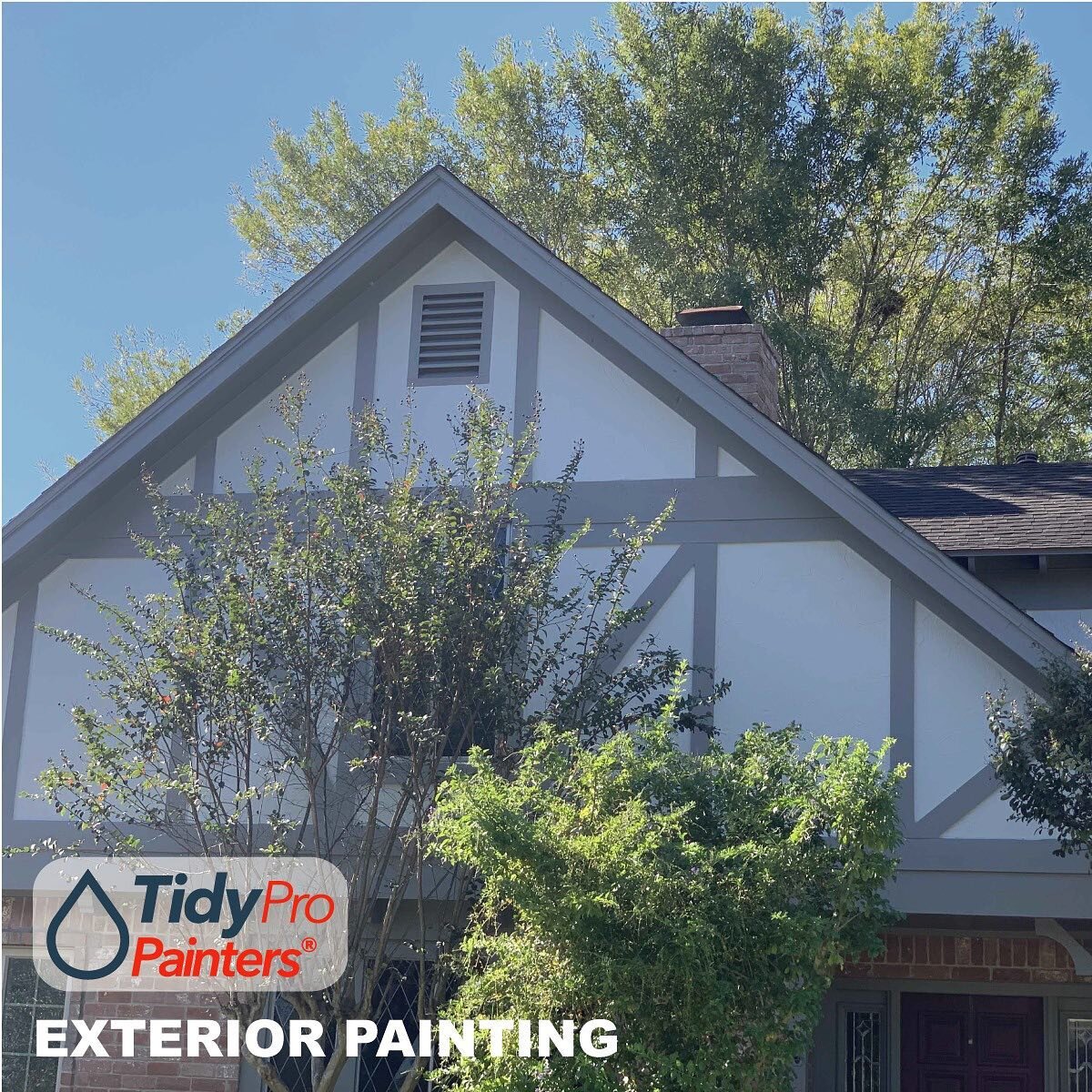 A beautiful house exterior paint job we finished, thank you to our clients for leaving such a great review!
.
.
.

#TidyProPainters #TidyProPromise #housepainters #housepainting #exteriorpainting #interiorpainting #paintingcontractor #paintlife #resi