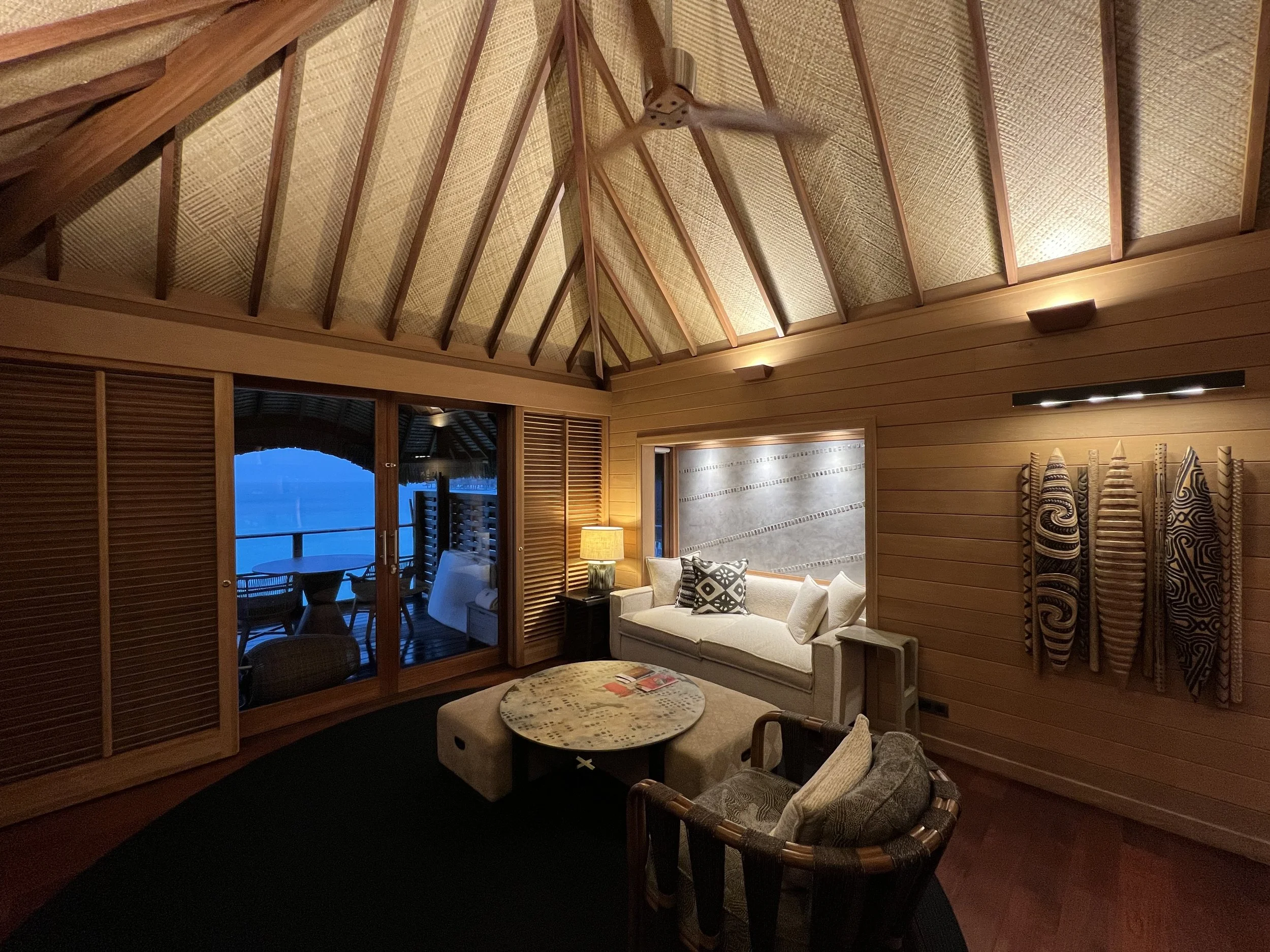 One-Bedroom Lagoon-View Overwater Bungalow Suite