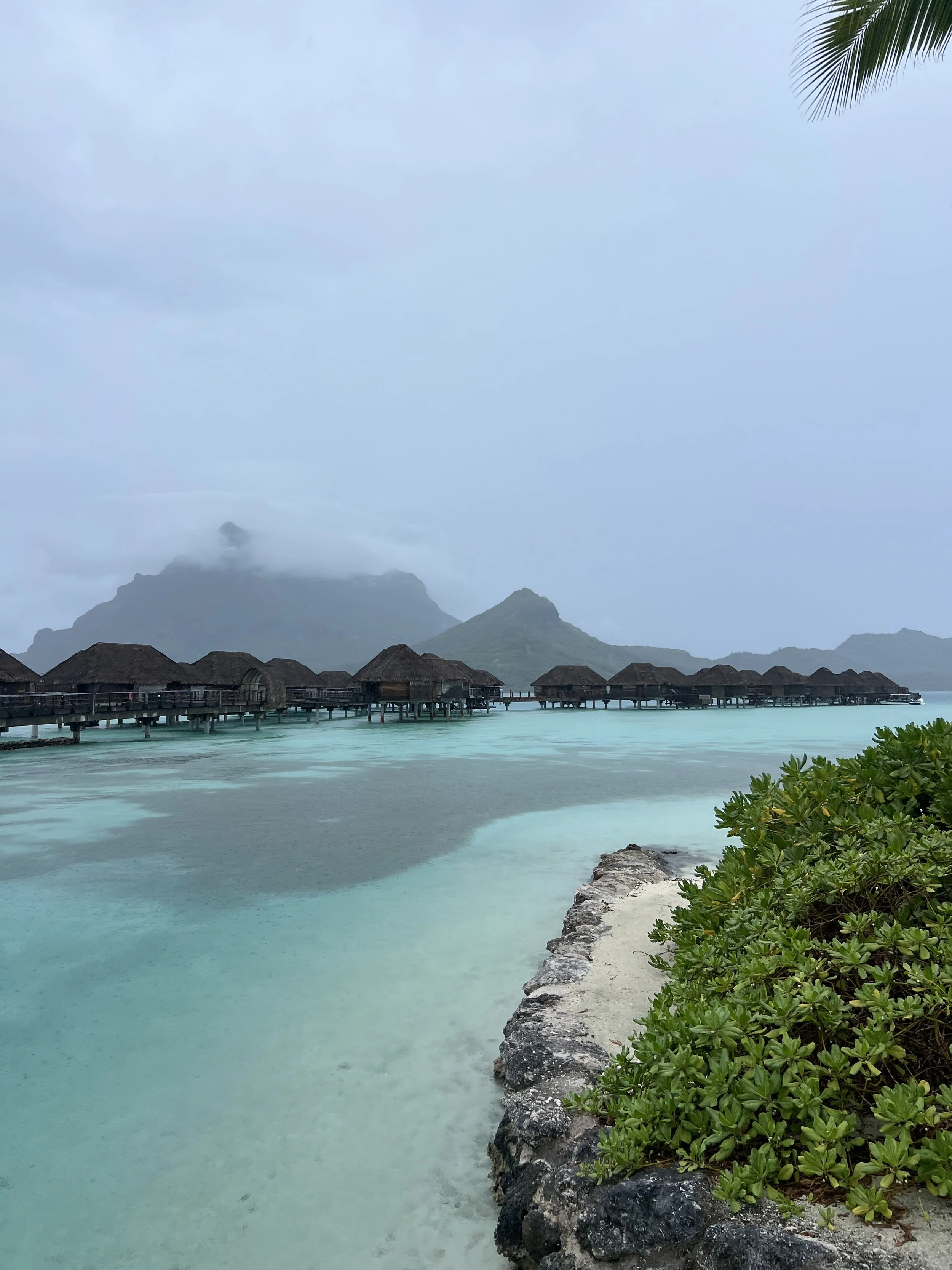 View from Four Seasons Bora Bora