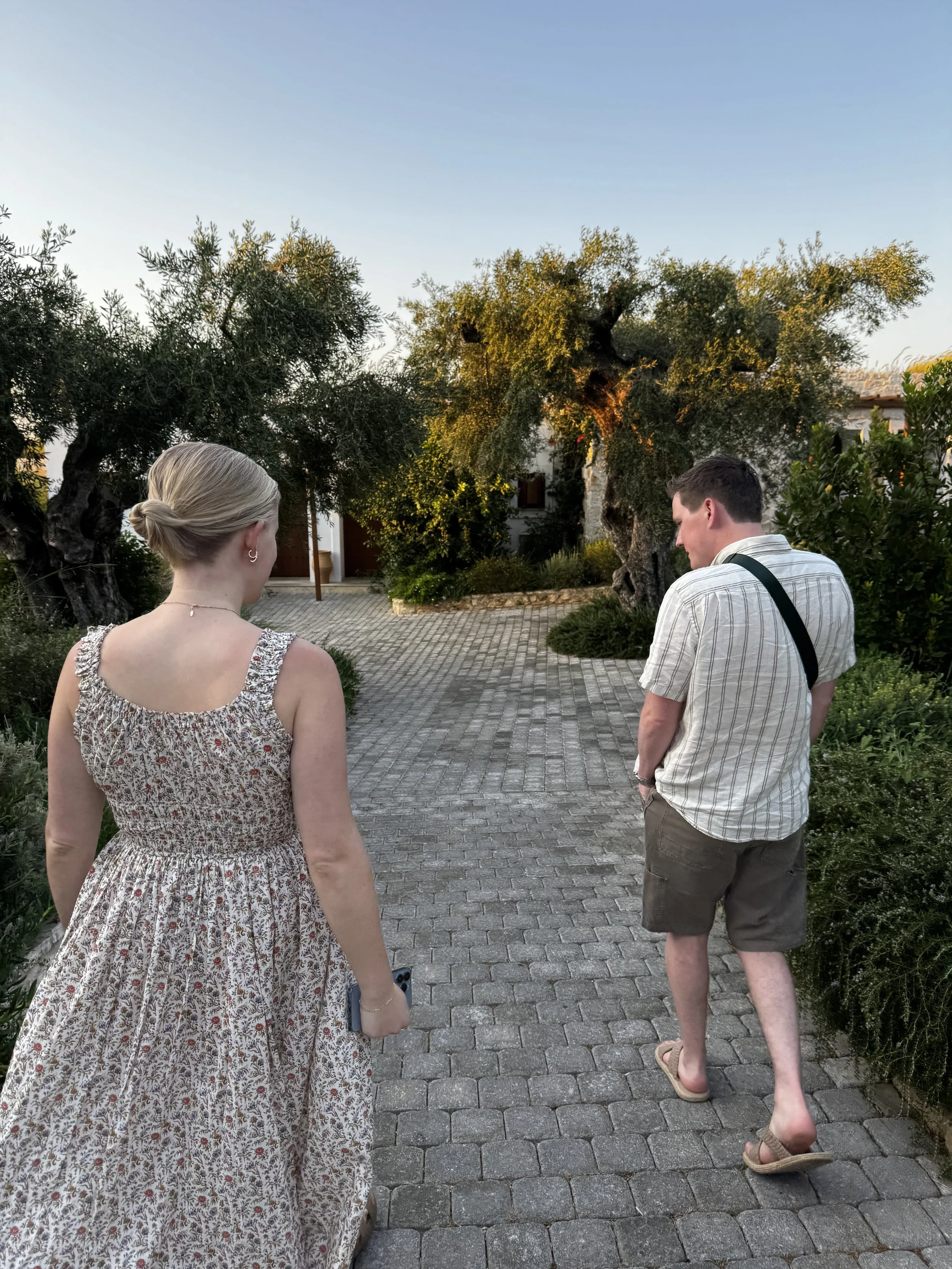 Strolling Through Olive Groves at Lesante Blu