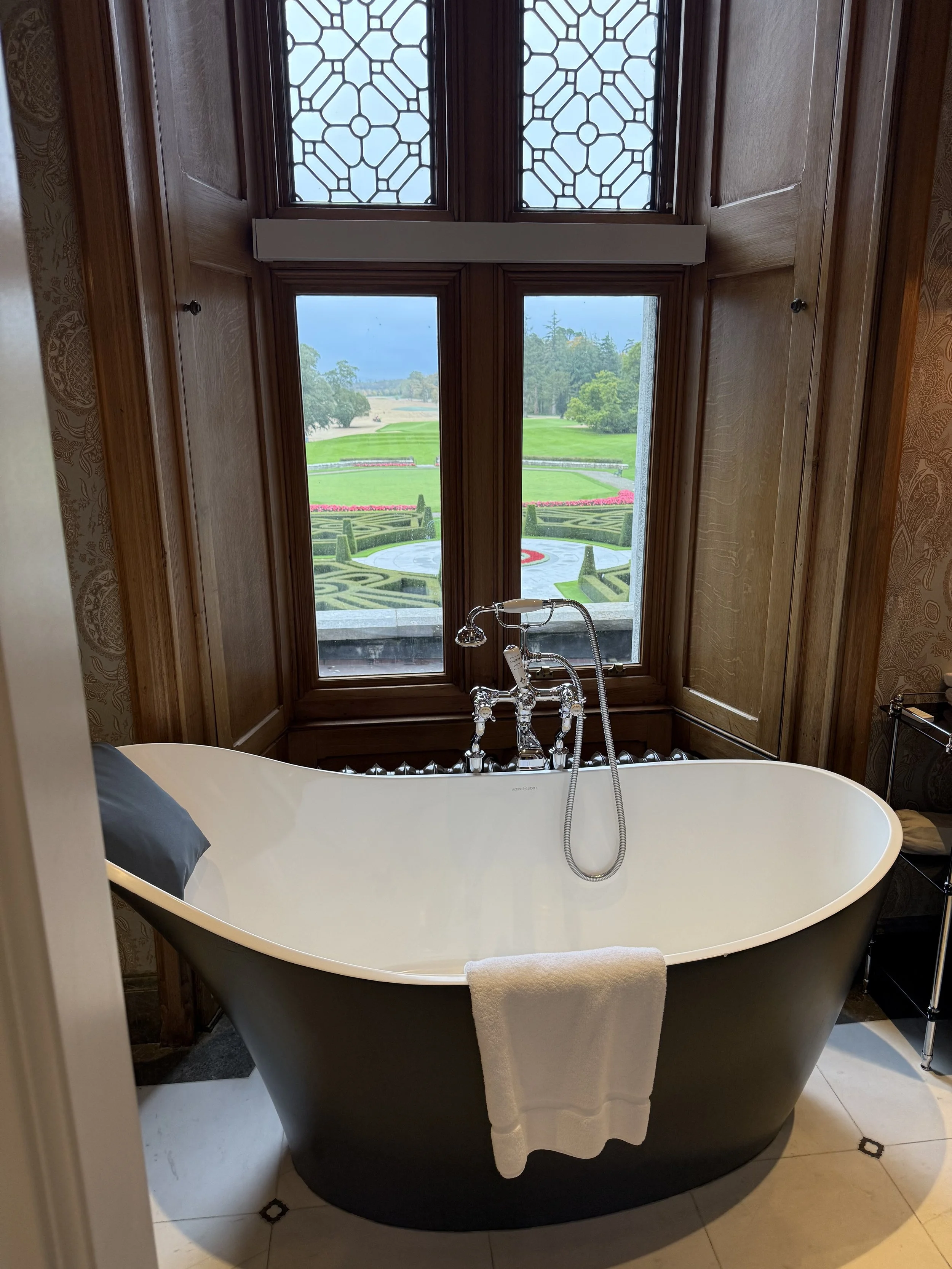 The View From the Bathtub at Adare Manor