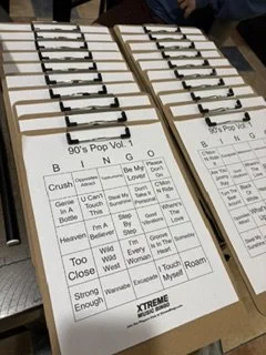 90's Music Bingo