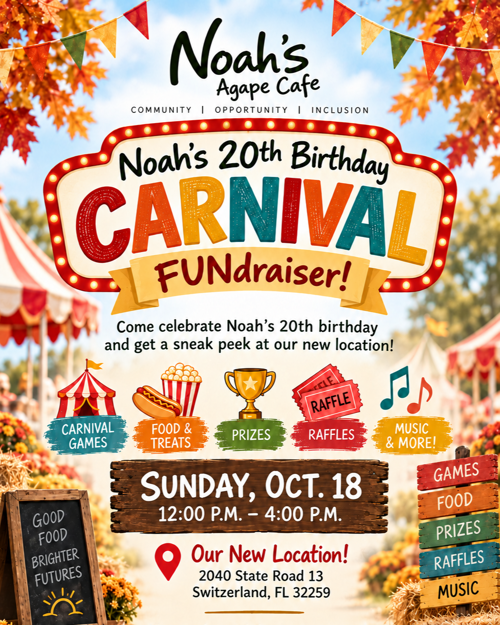Noah's Birthday Carnival FUNdraiser