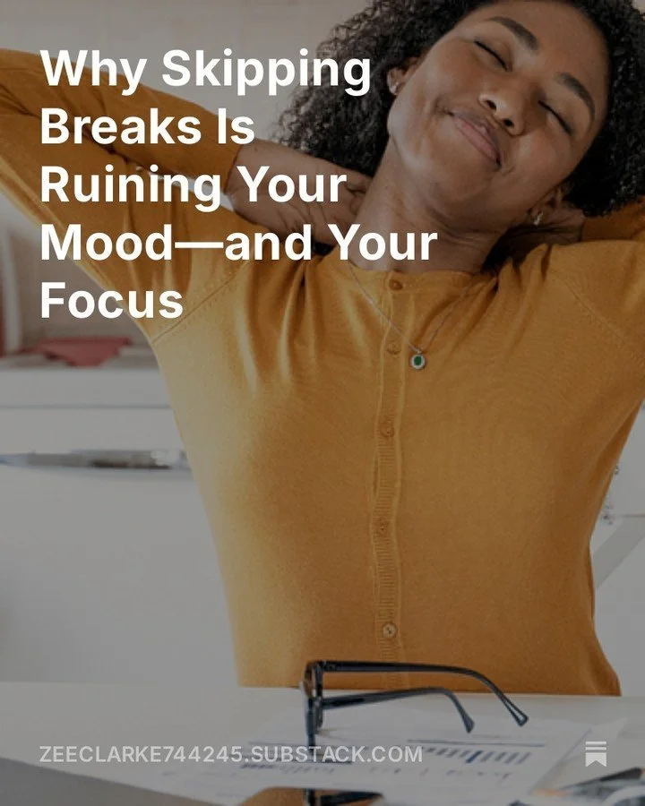 If you feel tired all day&hellip;
but wired at night&hellip;
and somehow still behind on everything&hellip;

You might not need to work harder.
You might just need to pause.

Skipping breaks trains your body to stay in stress mode &mdash; and it show