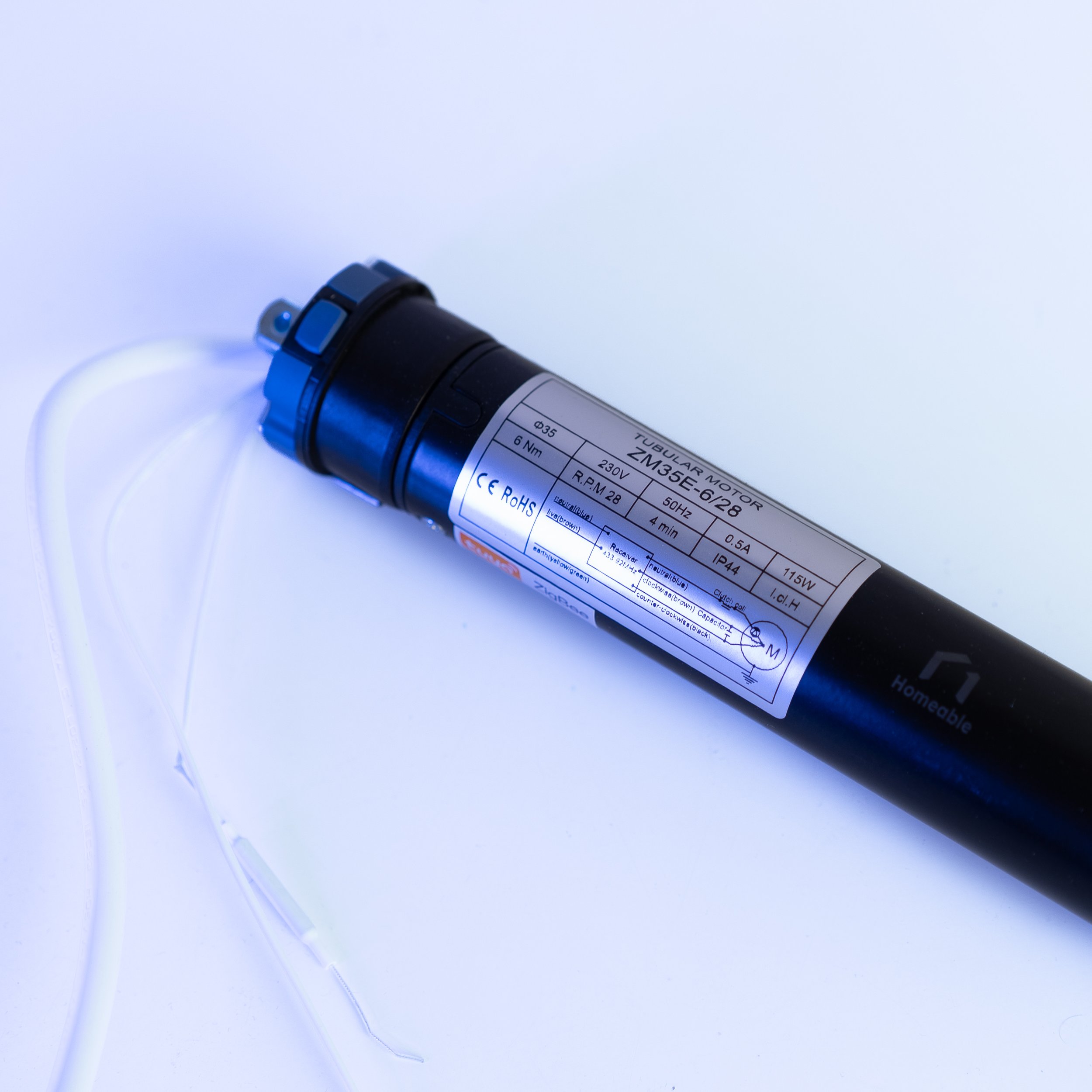 Homeable Wired Roller Blinds Motor