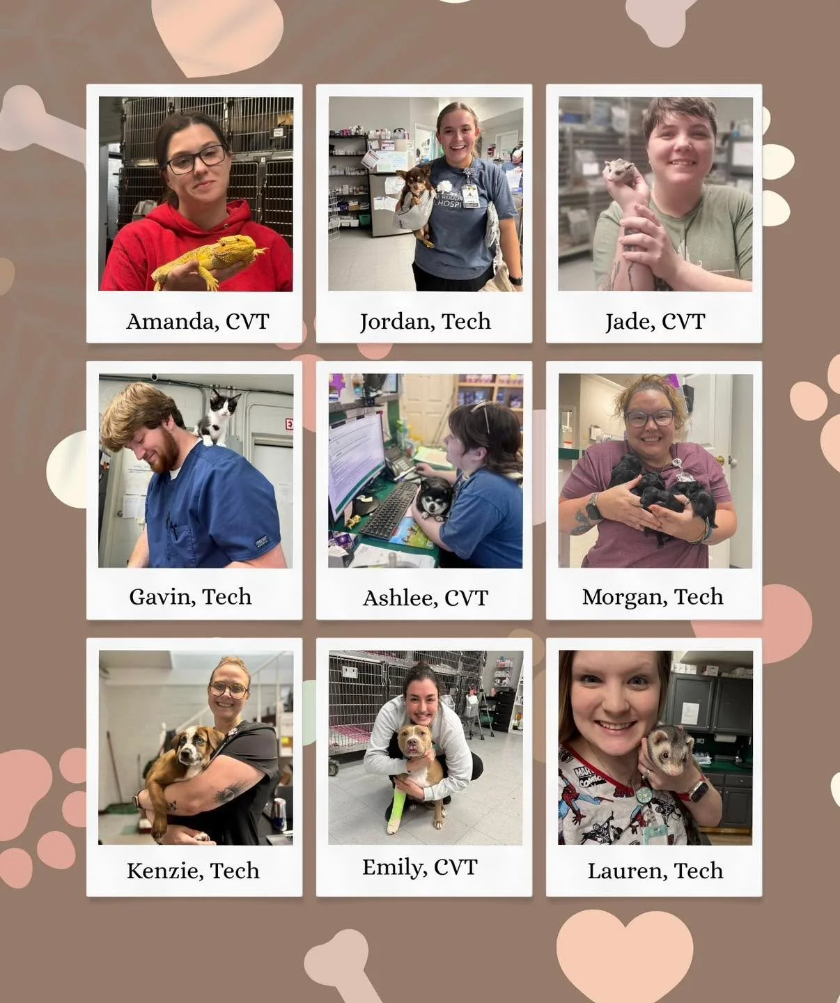 Topic Tuesday: What Does a Vet Tech Really Do? ✨
Have you ever really stopped to think about what a CVT or technician does in a day?
It’s not just puppy kisses and kitten cuddles (though those are definitely perks 🐶🐱).
From surgery prep to l