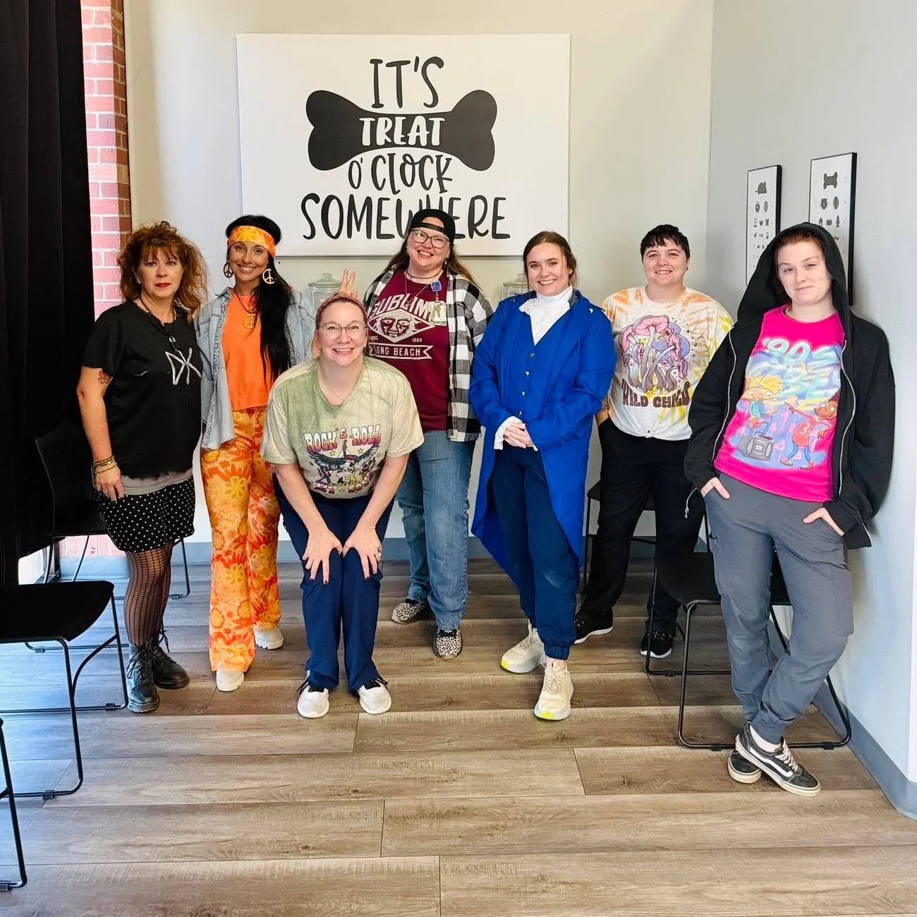 Every decade has its legends — and ours work here. 😎 Decades Day was a hit during Staff Appreciation Week!
A big thank you to Mrs. Sandra Lippert and Bug’s Bark A Lounge LLC for the Starbucks surprise — we love you a latte! ☕🤪