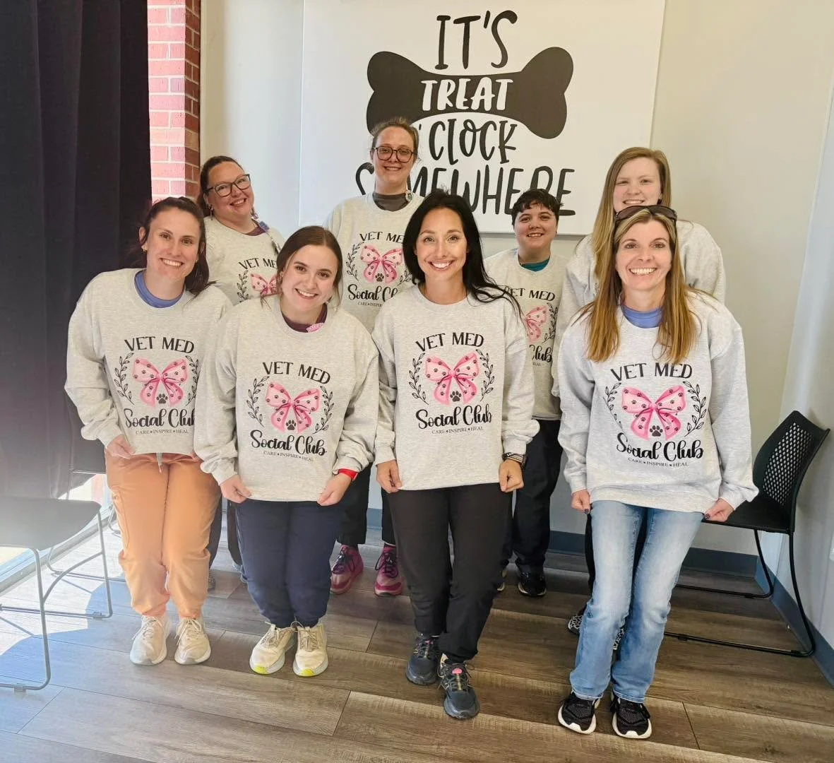 We’re closing out Staff Appreciation Week with new swag and a little surprise outing next week. Can’t wait to see who’s secretly an artist… and who should probably stick to vet med 👀 🤪🎨